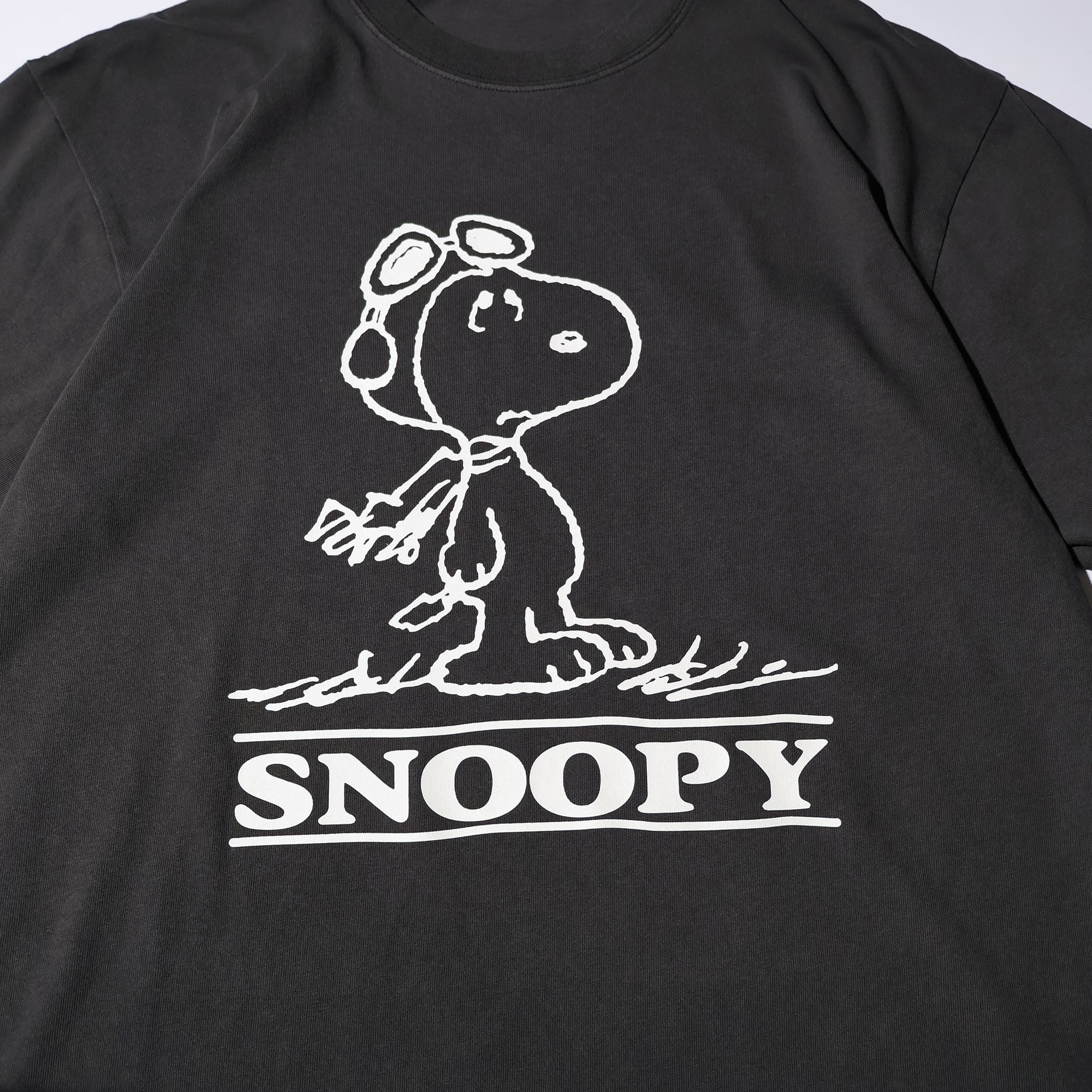 PEANUTS / PIGMENT TEE (GOGGLE)