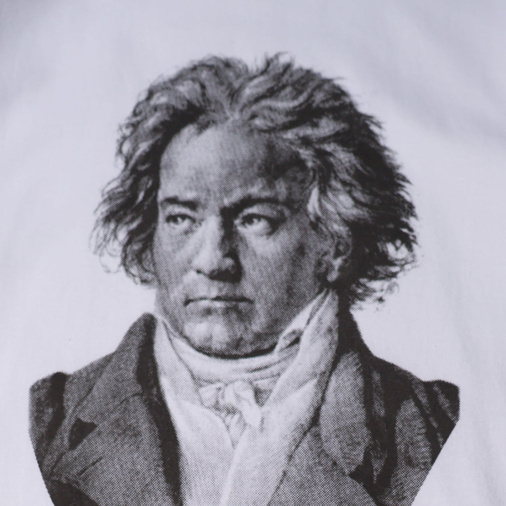 HOUSTON / 22417 HIGH MESH PRINT TEE (BEETHOVEN)