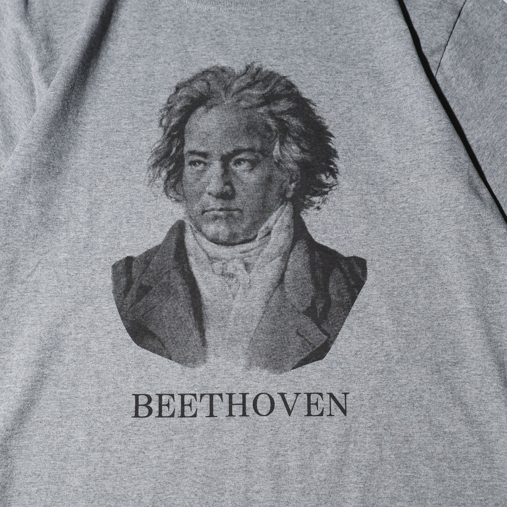 HOUSTON / 22417 HIGH MESH PRINT TEE (BEETHOVEN)