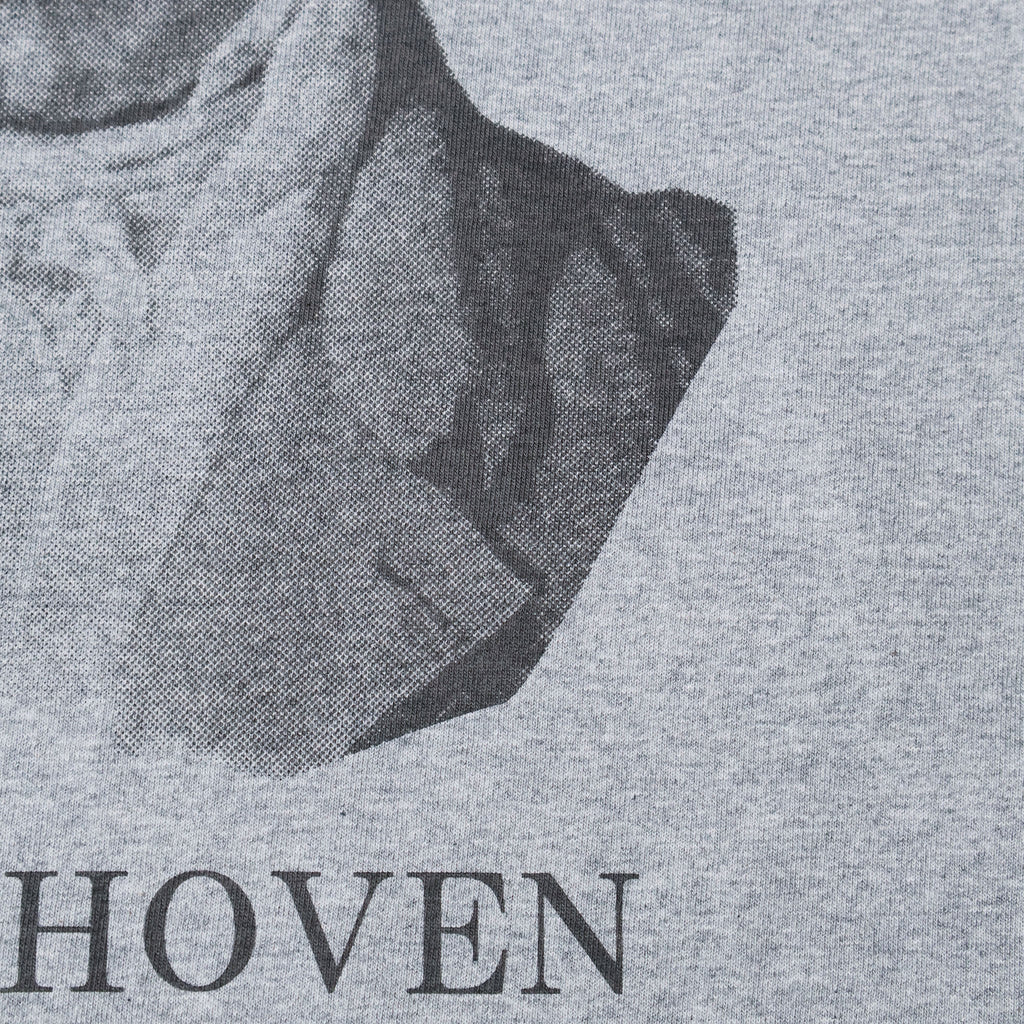HOUSTON / 22417 HIGH MESH PRINT TEE (BEETHOVEN)