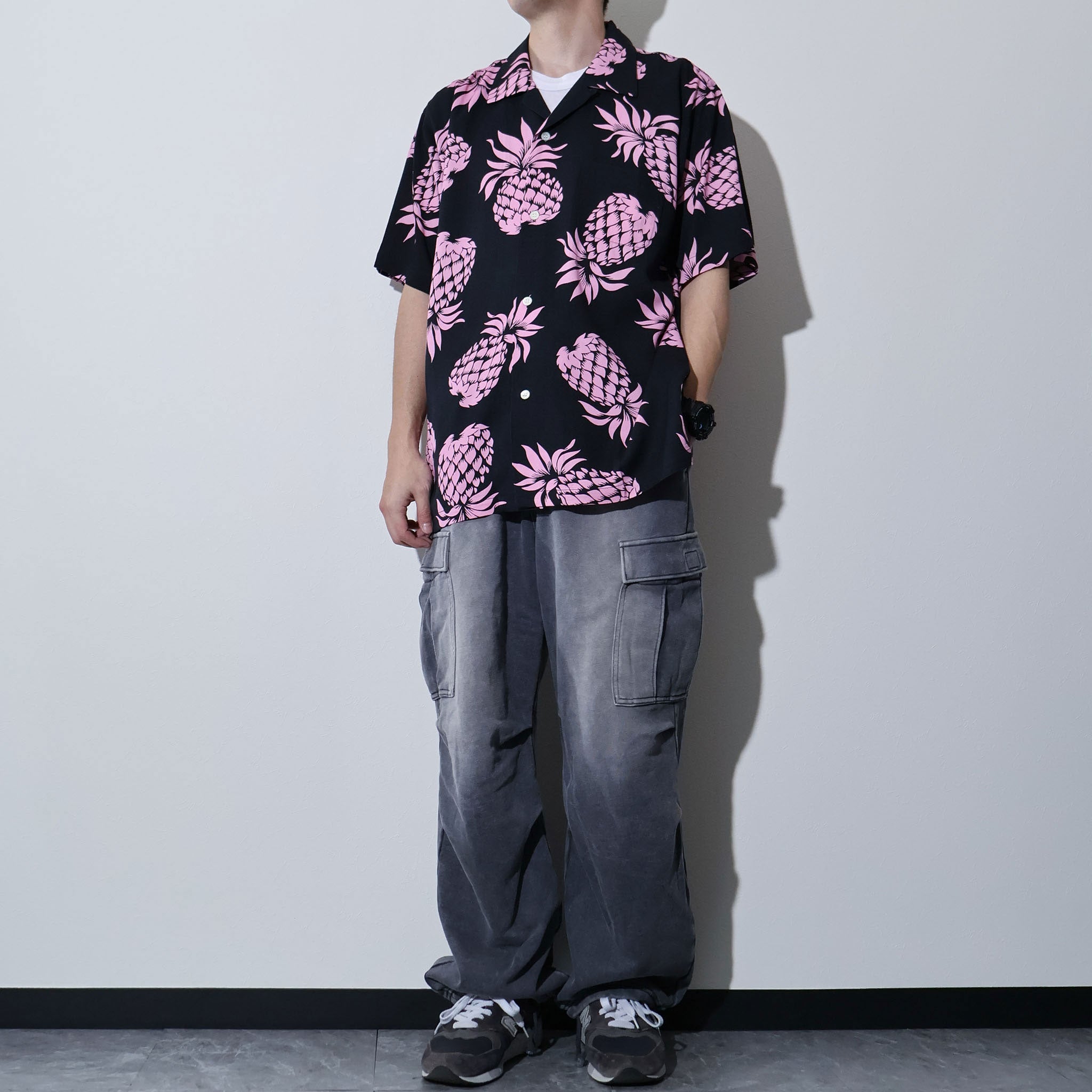 HOUSTON / 41194 ALOHA SHIRT (PINEAPPLE)