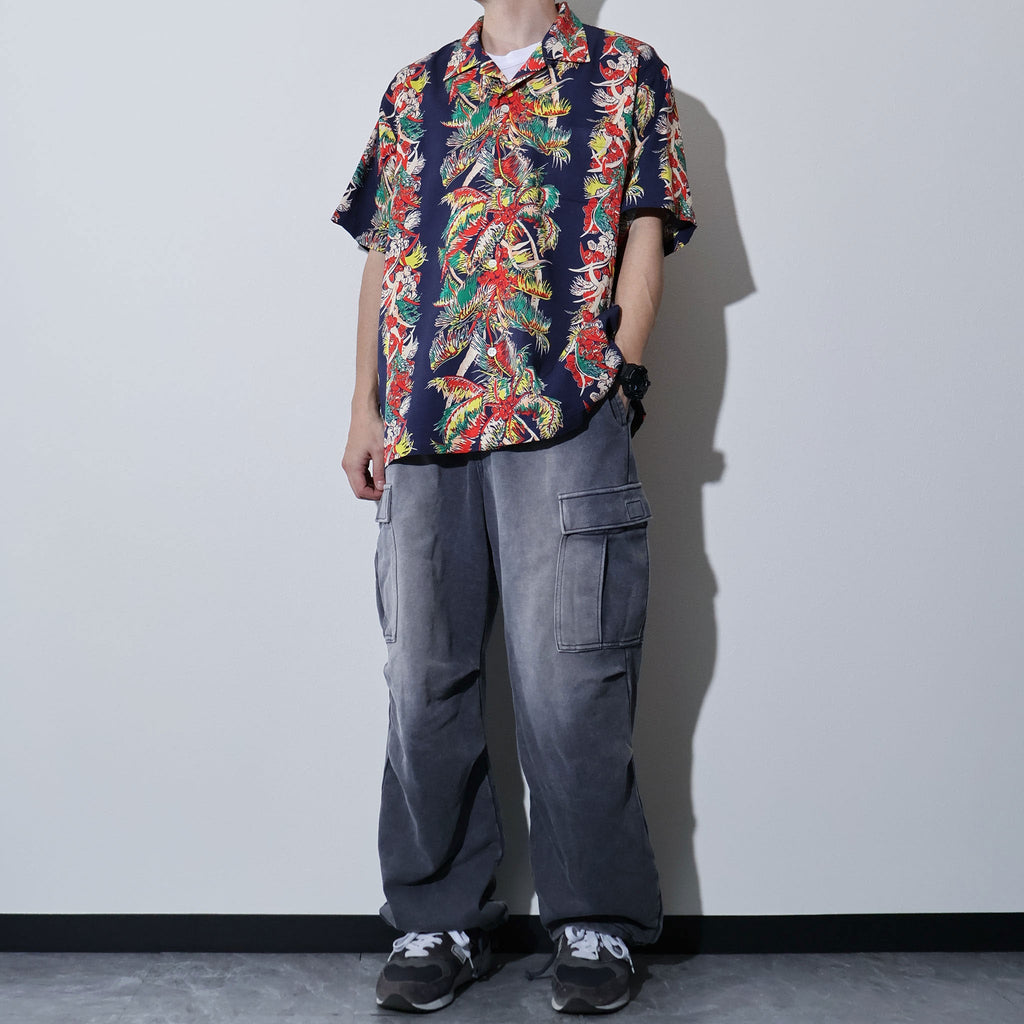 HOUSTON / 41269 ALOHA SHIRT (PALM TREE)
