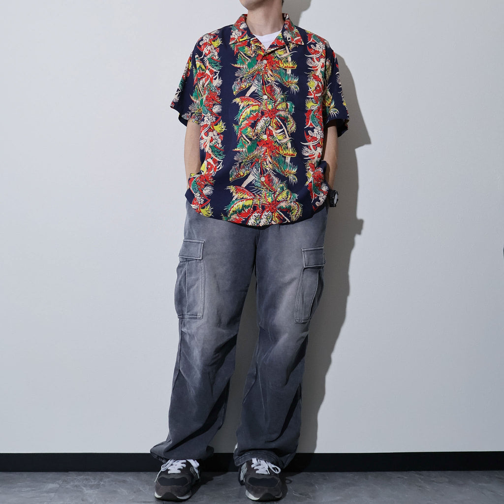 HOUSTON / 41269 ALOHA SHIRT (PALM TREE)