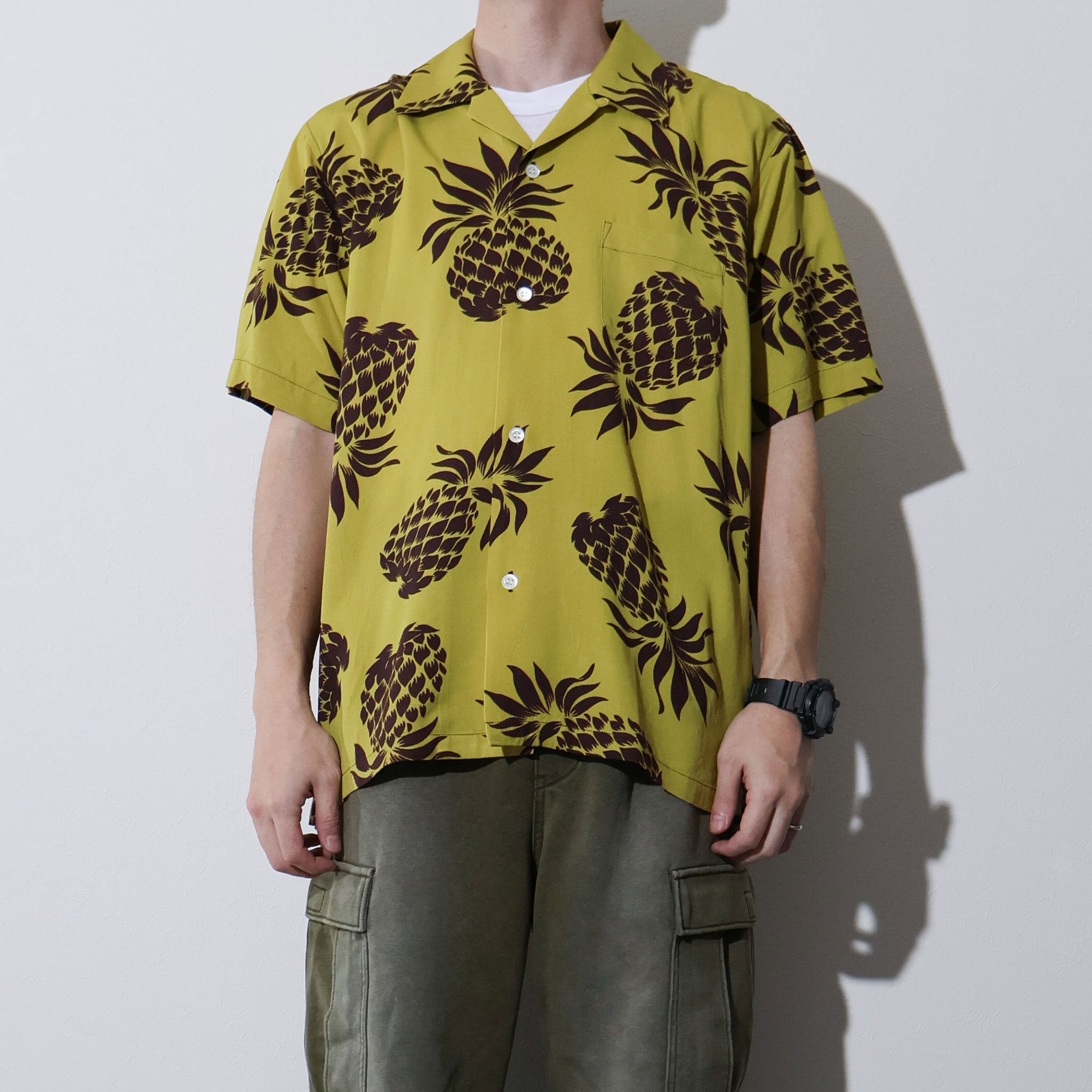 HOUSTON / 41194 ALOHA SHIRT (PINEAPPLE)