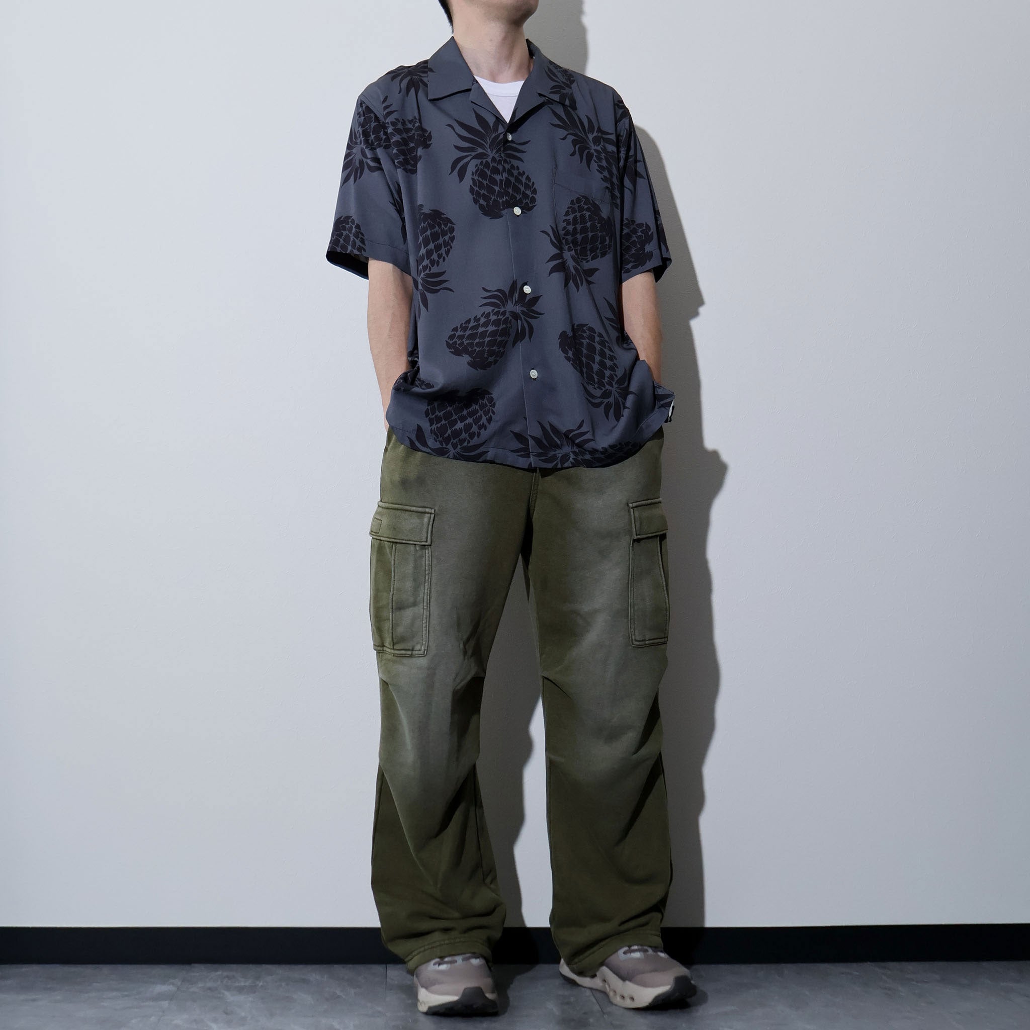 HOUSTON / 41194 ALOHA SHIRT (PINEAPPLE)