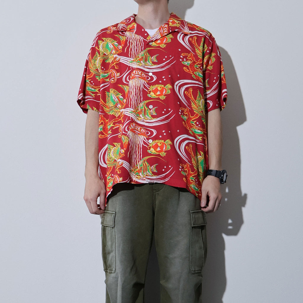 HOUSTON / 41271 ALOHA SHIRT (BUG EYED FISH)