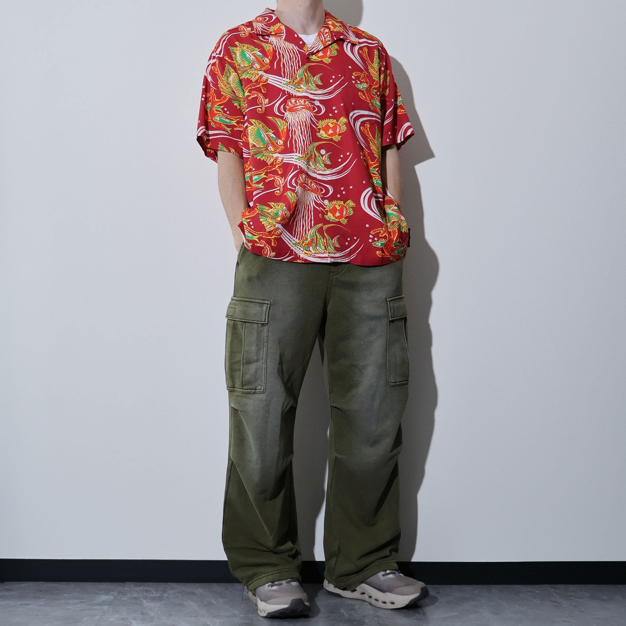 HOUSTON / 41271 ALOHA SHIRT (BUG EYED FISH)