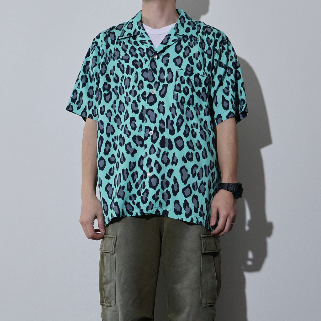 HOUSTON / 41195 ALOHA SHIRT (LEOPARD)