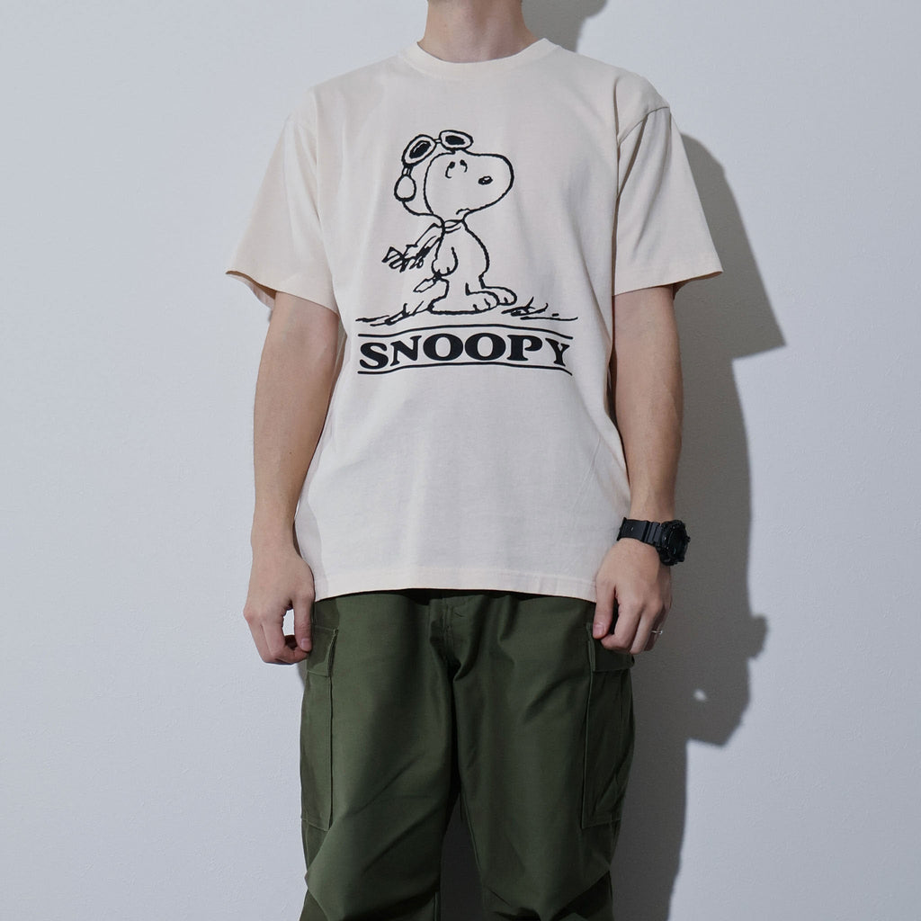 PEANUTS / PIGMENT TEE (GOGGLE)