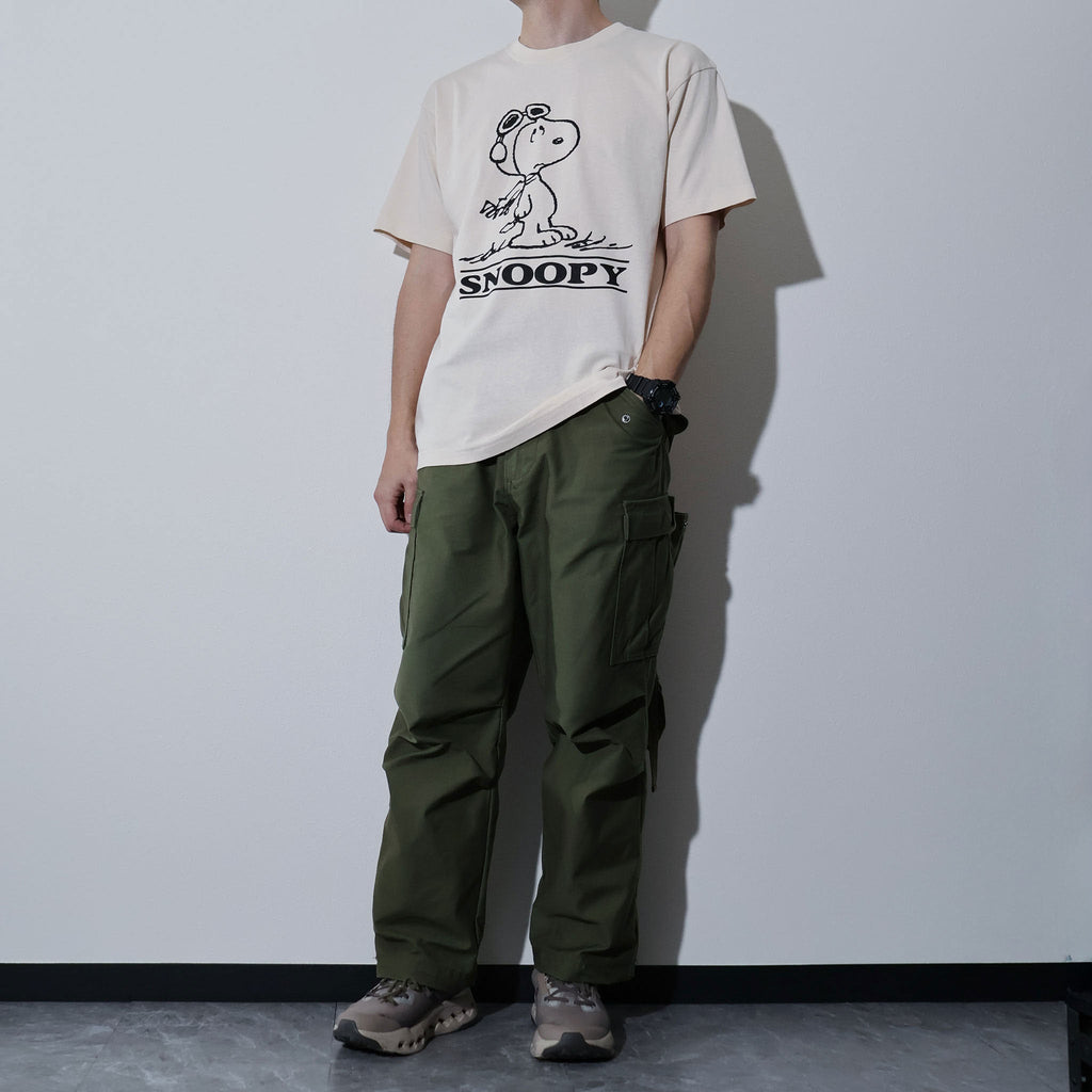 PEANUTS / PIGMENT TEE (GOGGLE)