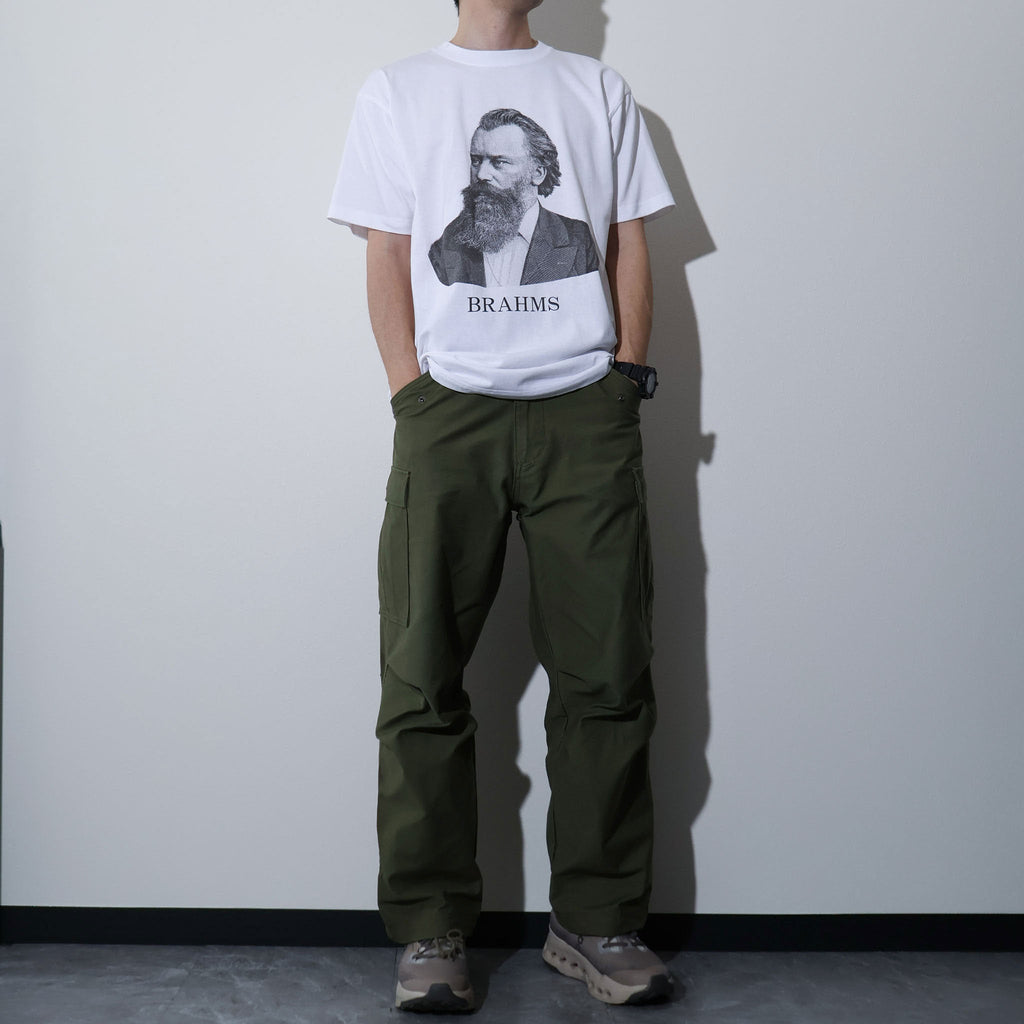 HOUSTON / 22419 HIGH MESH PRINT TEE (BRAHAMS)