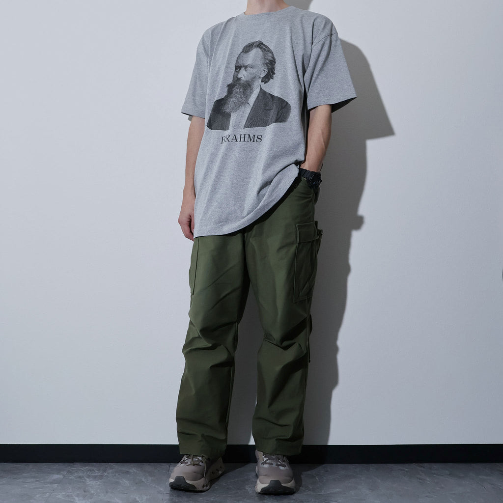 HOUSTON / 22419 HIGH MESH PRINT TEE (BRAHAMS)
