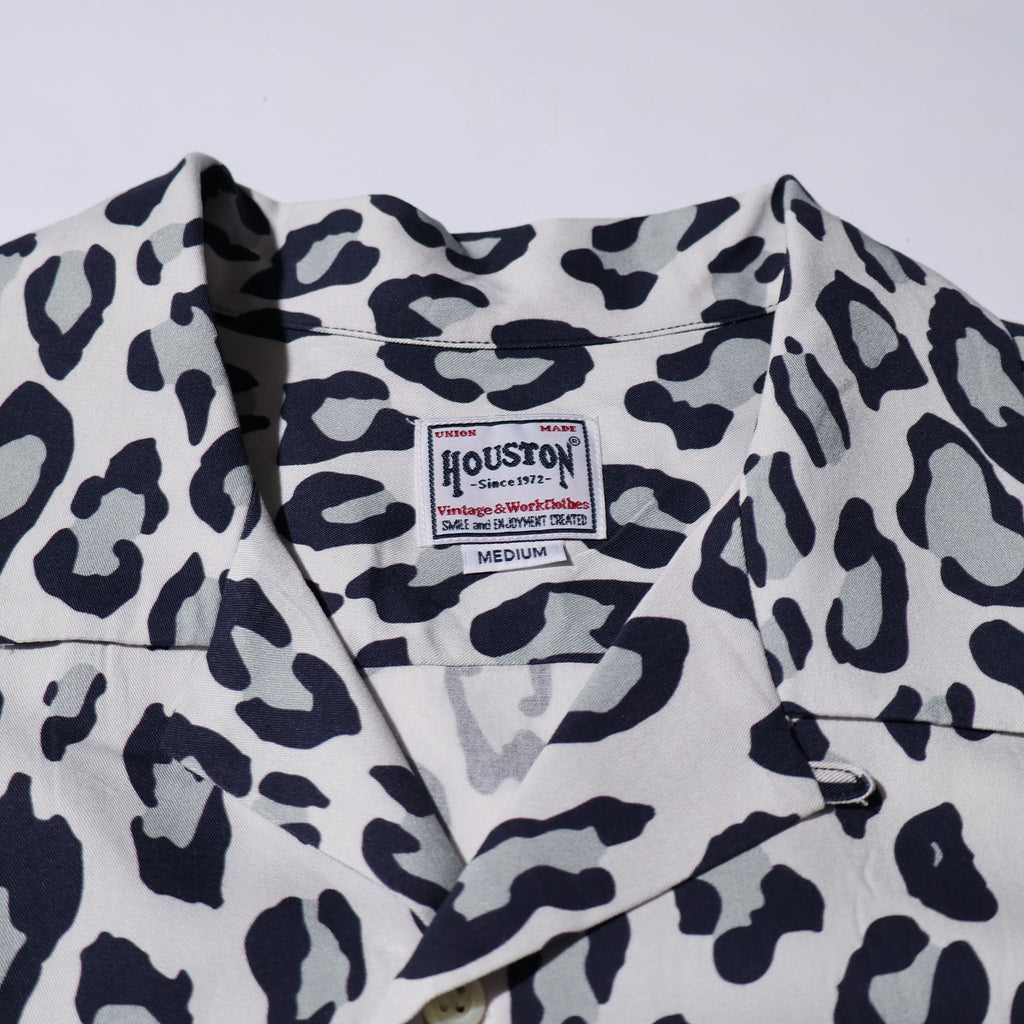 HOUSTON / 41195 ALOHA SHIRT (LEOPARD)
