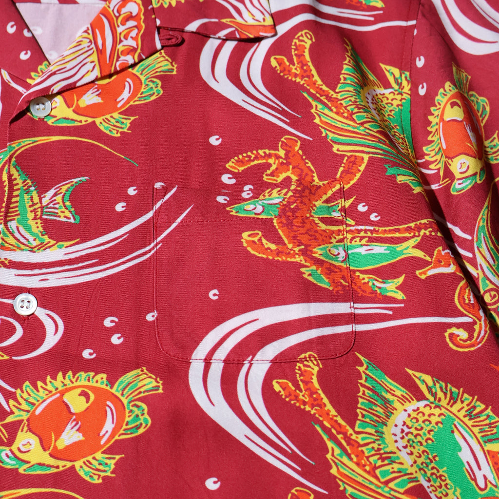 HOUSTON / 41271 ALOHA SHIRT (BUG EYED FISH)