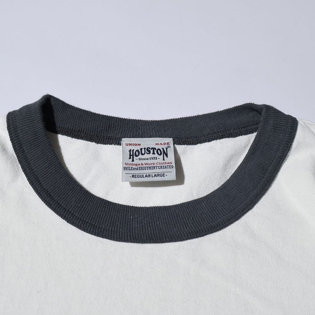 HOUSTON / 22411 PIGMENT PRINT RINGER TEE (PROP AND WINGS) - TRUTH