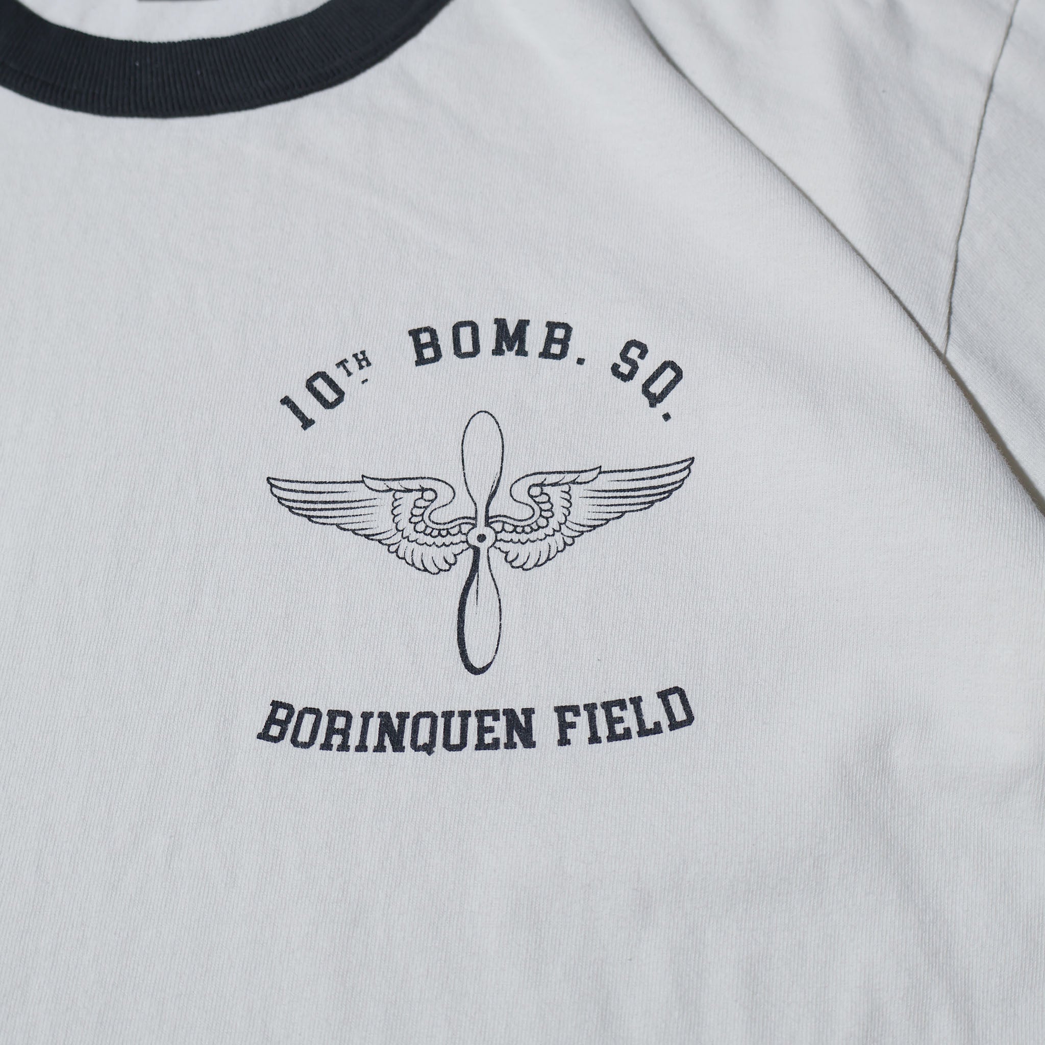 HOUSTON / 22411 PIGMENT PRINT RINGER TEE (PROP AND WINGS) - TRUTH