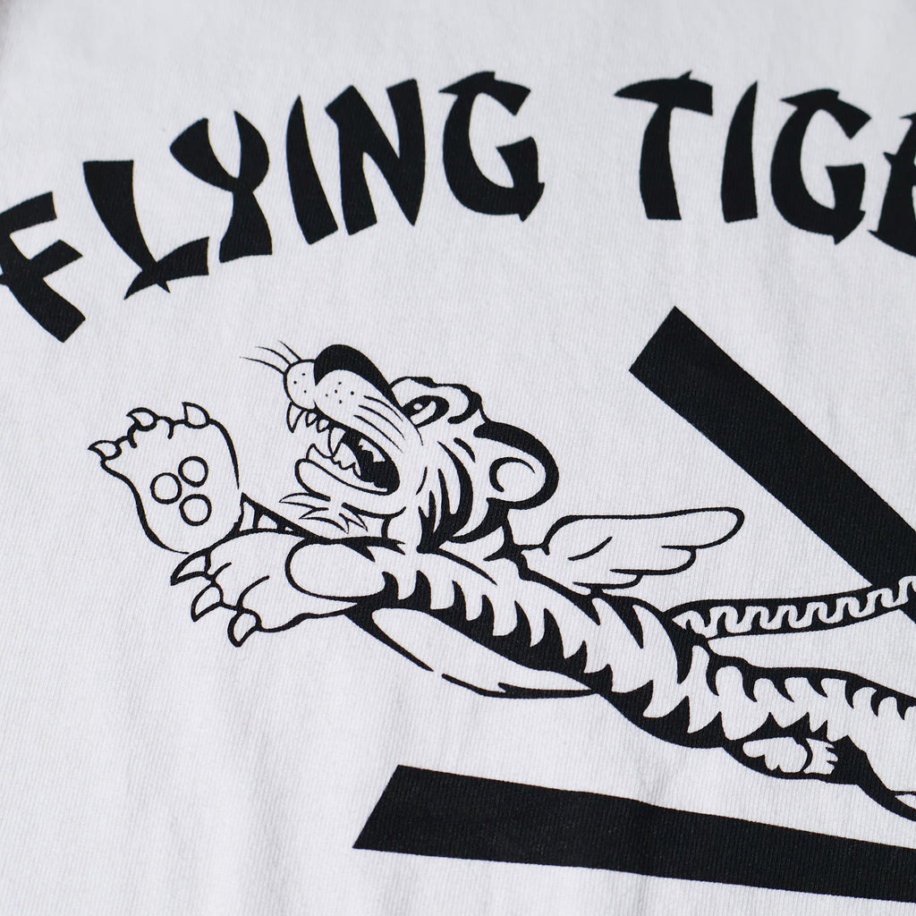 HOUSTON / 22440 PIGMENT PRINT TEE (FLYING TIGER) - TRUTH