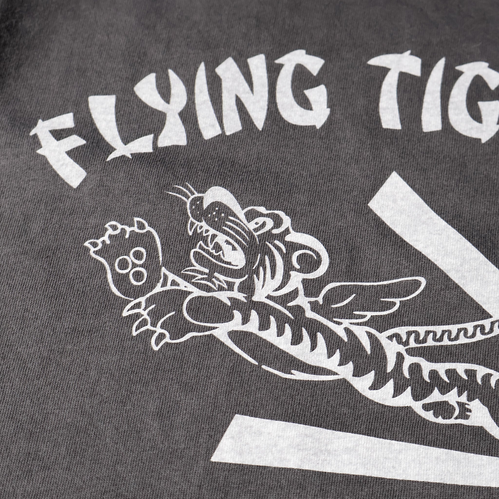 HOUSTON / 22440 PIGMENT PRINT TEE (FLYING TIGER) - TRUTH