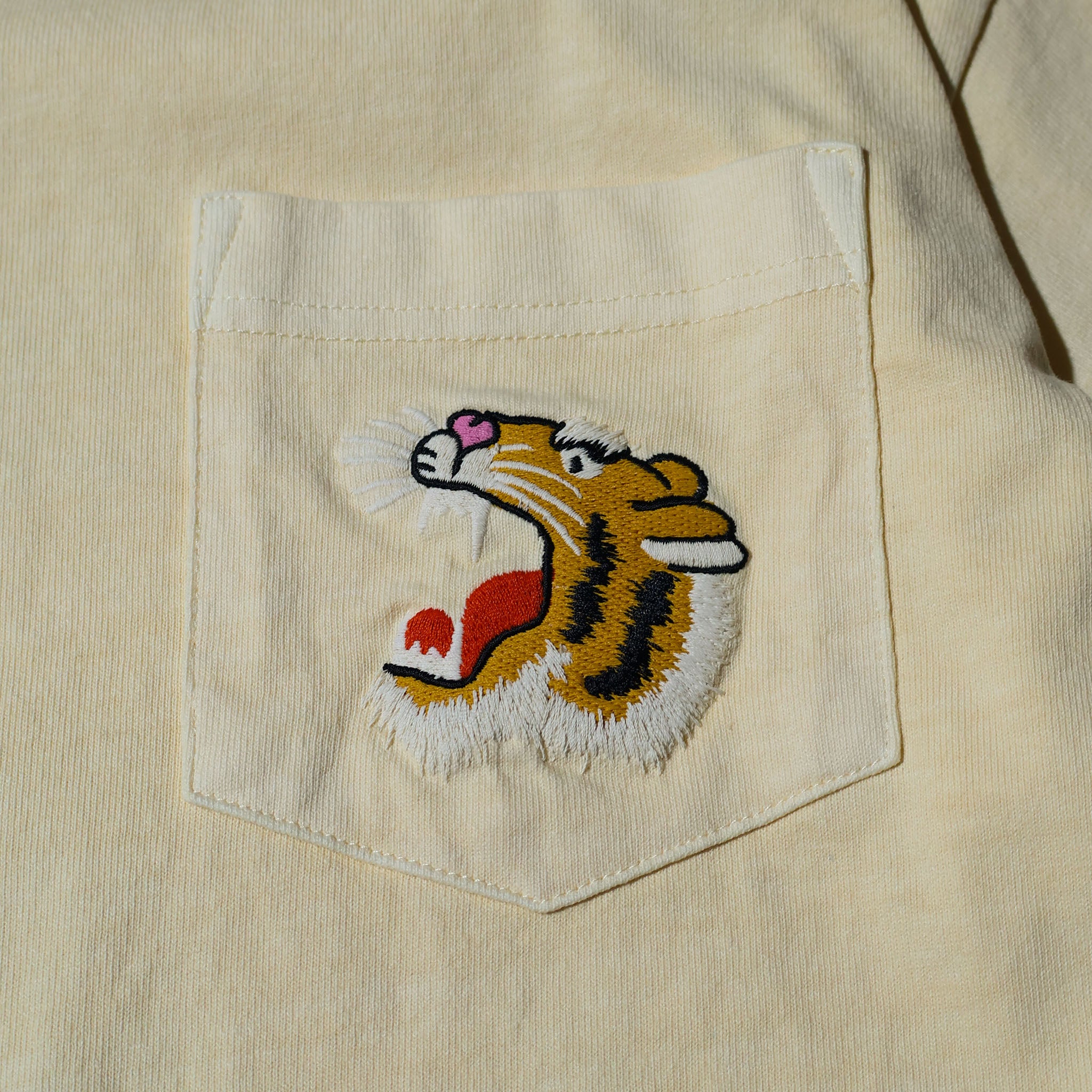 HOUSTON / 22395 PIGMENT U.S.COTTON PRINT TEE (TIGER) - TRUTH