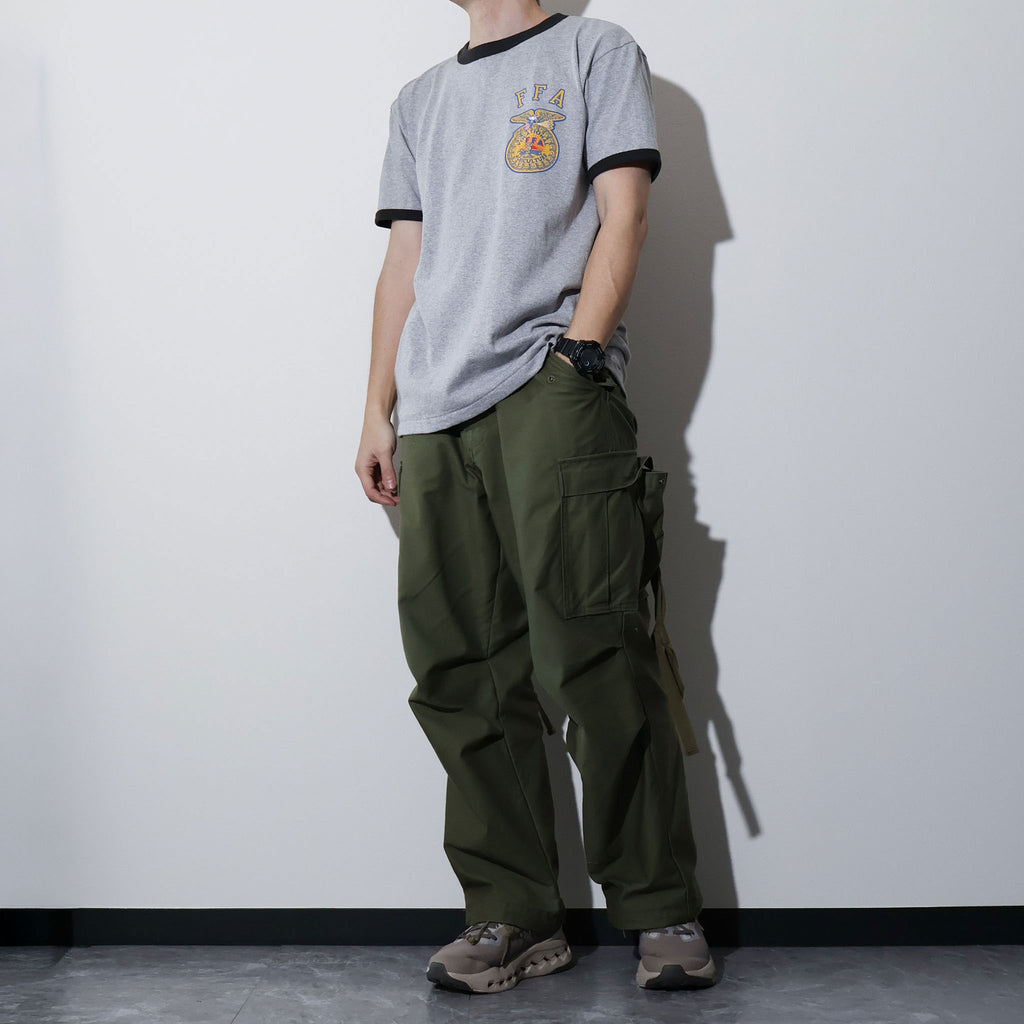 HOUSTON / 22452 PRINT RINGER TEE (FFA) - TRUTH