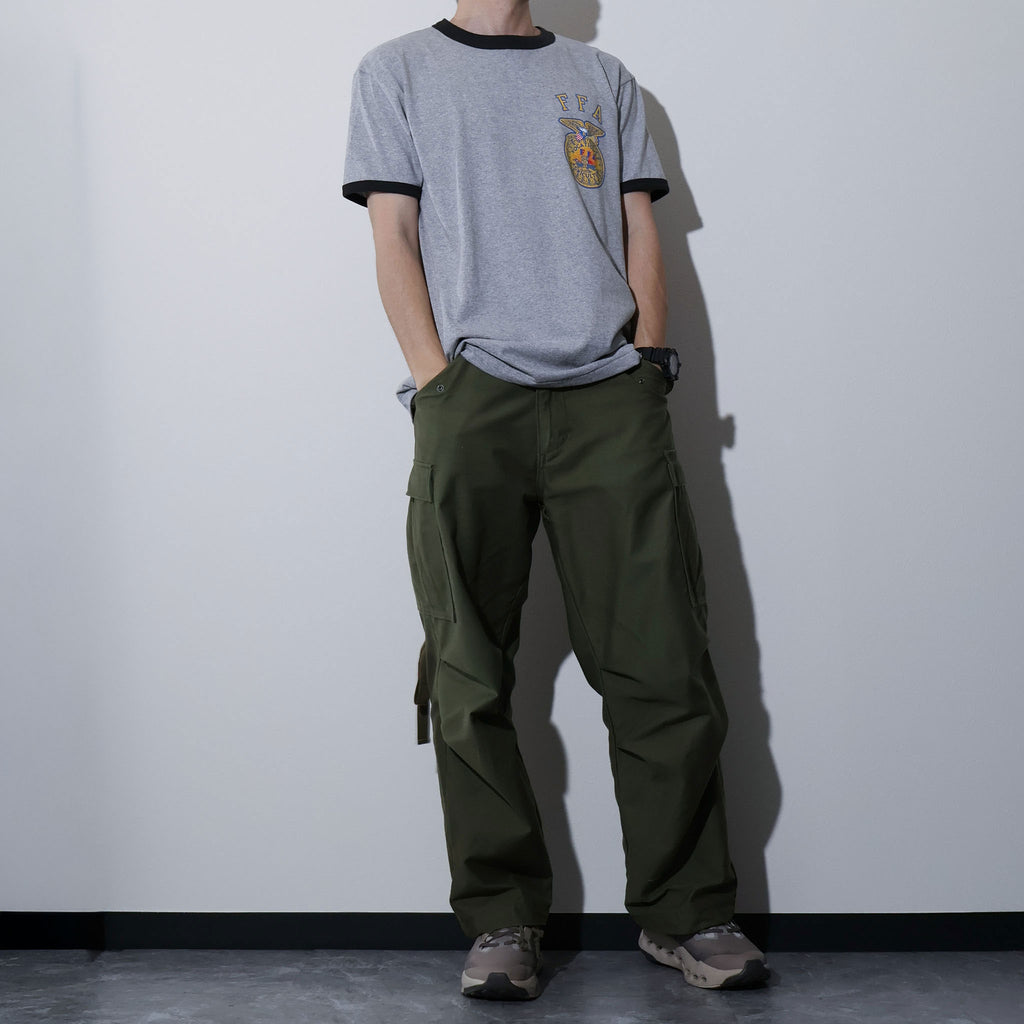 HOUSTON / 22452 PRINT RINGER TEE (FFA) - TRUTH