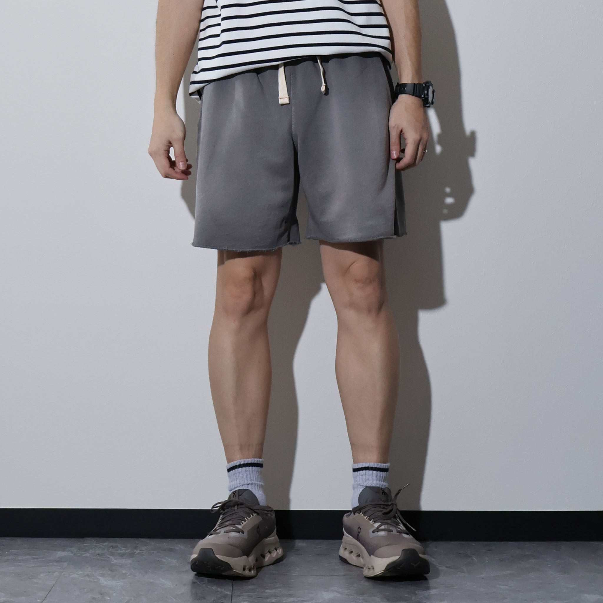 MOOJIMOOJI / SWEAT SHORTS