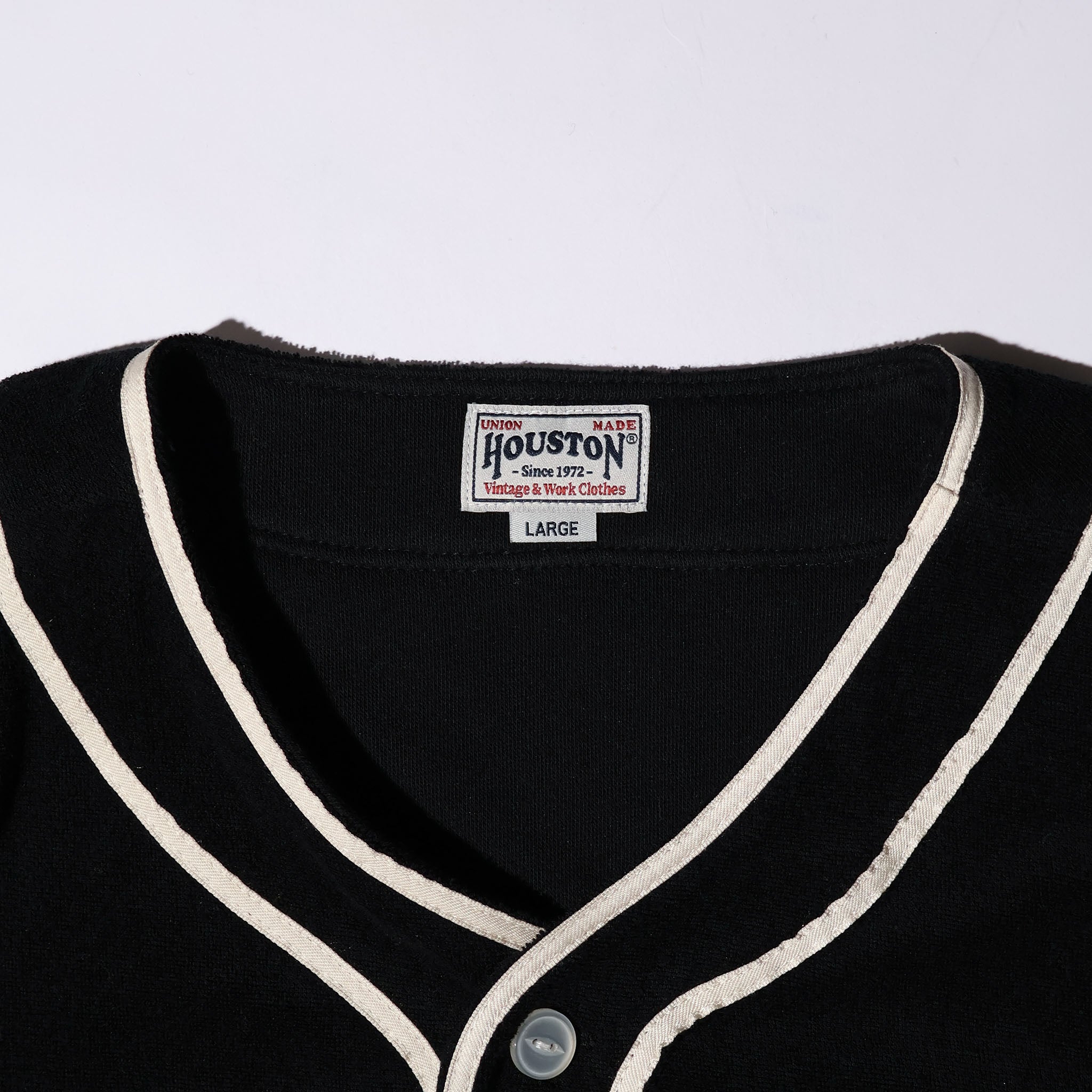 HOUSTON / 41324 PILE BASEBALL SHIRT