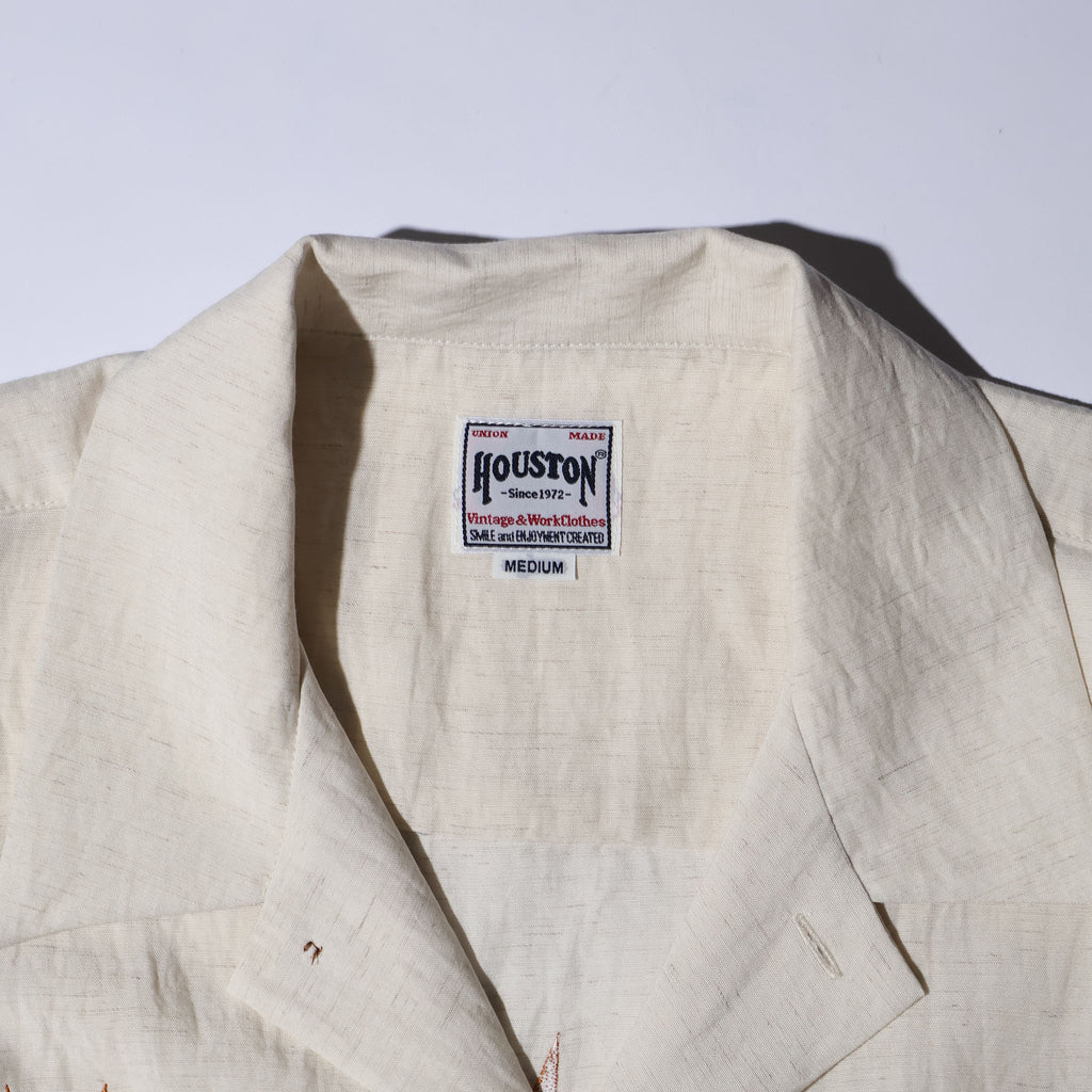 HOUSTON / 41331 LINEN CHIMAYO SHIRT - TRUTH
