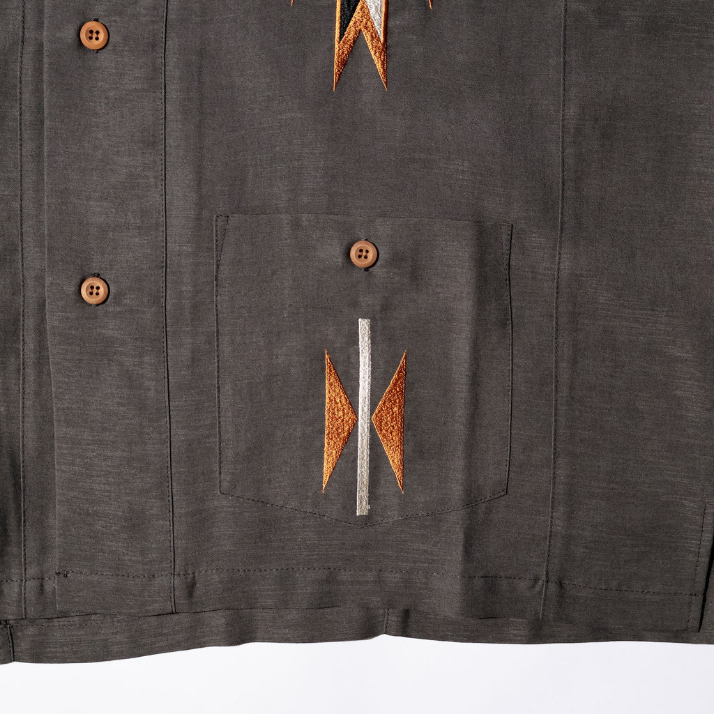 HOUSTON / 41331 LINEN CHIMAYO SHIRT