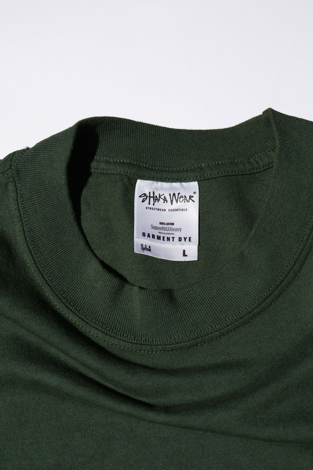 SHAKA WEAR / 7.5 OZ MAX HEAVYWEIGHT GARMENTDYE TEE