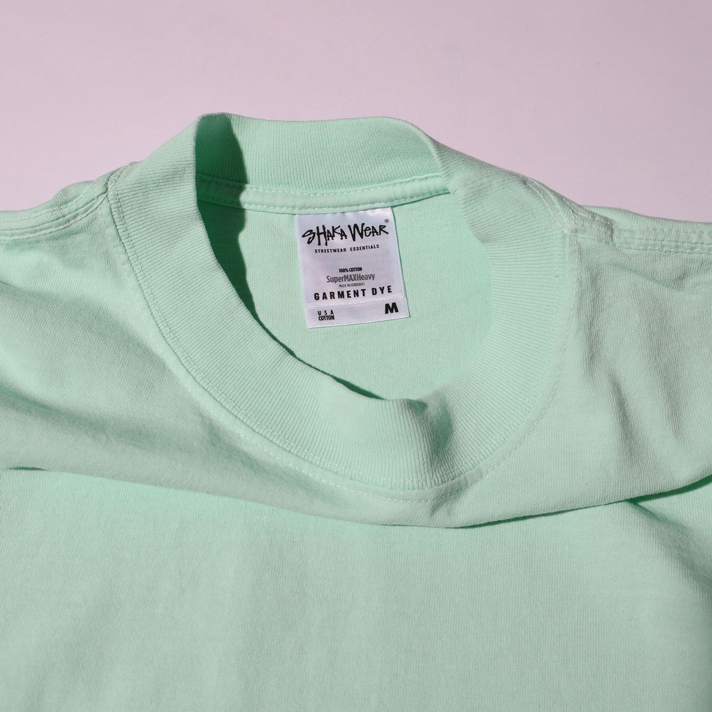 SHAKA WEAR / 7.5 OZ MAX HEAVYWEIGHT GARMENTDYE TEE