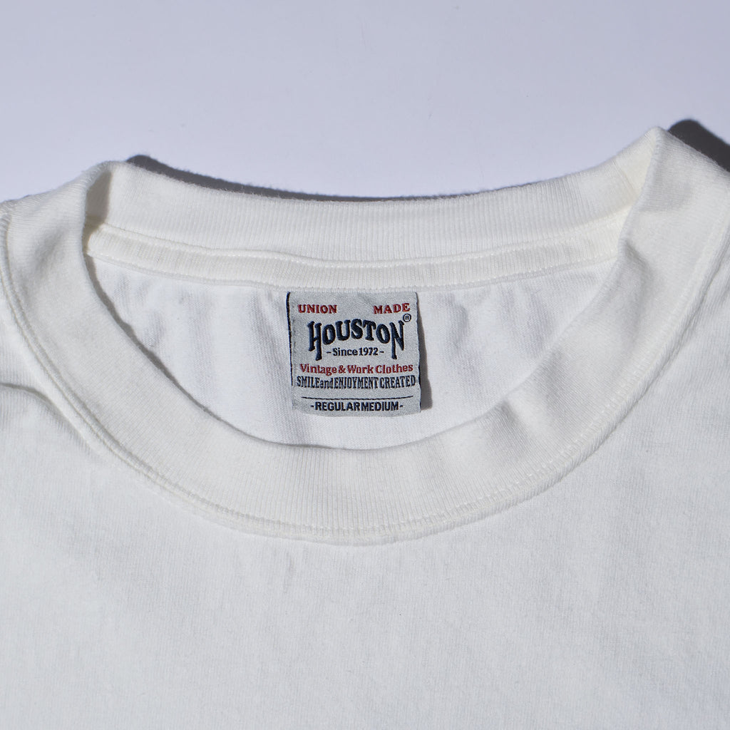 HOUSTON / 22424 PIGMENT PRINT TEE (COAST GUARD) MADE IN JAPAN - TRUTH