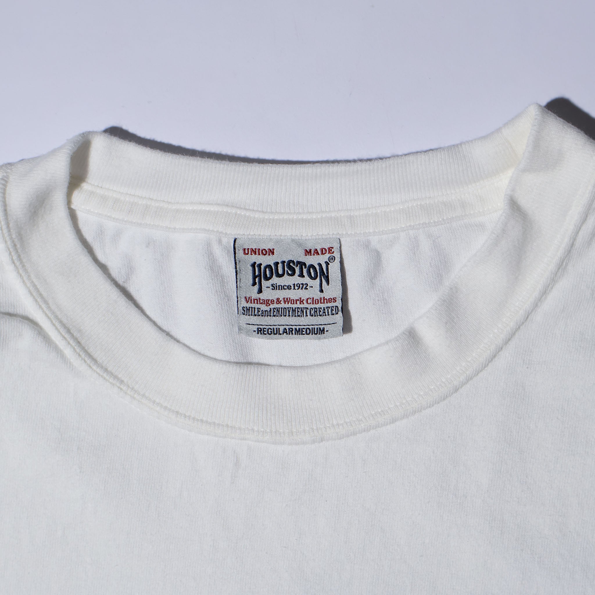 HOUSTON / 22424 PIGMENT PRINT TEE (COAST GUARD) MADE IN JAPAN - TRUTH