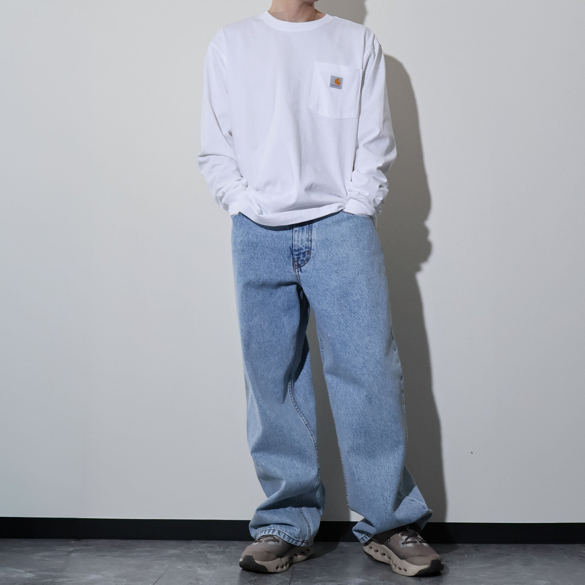 CARHARTT / LOOSE FIT POCKET L/S TEE - TRUTH