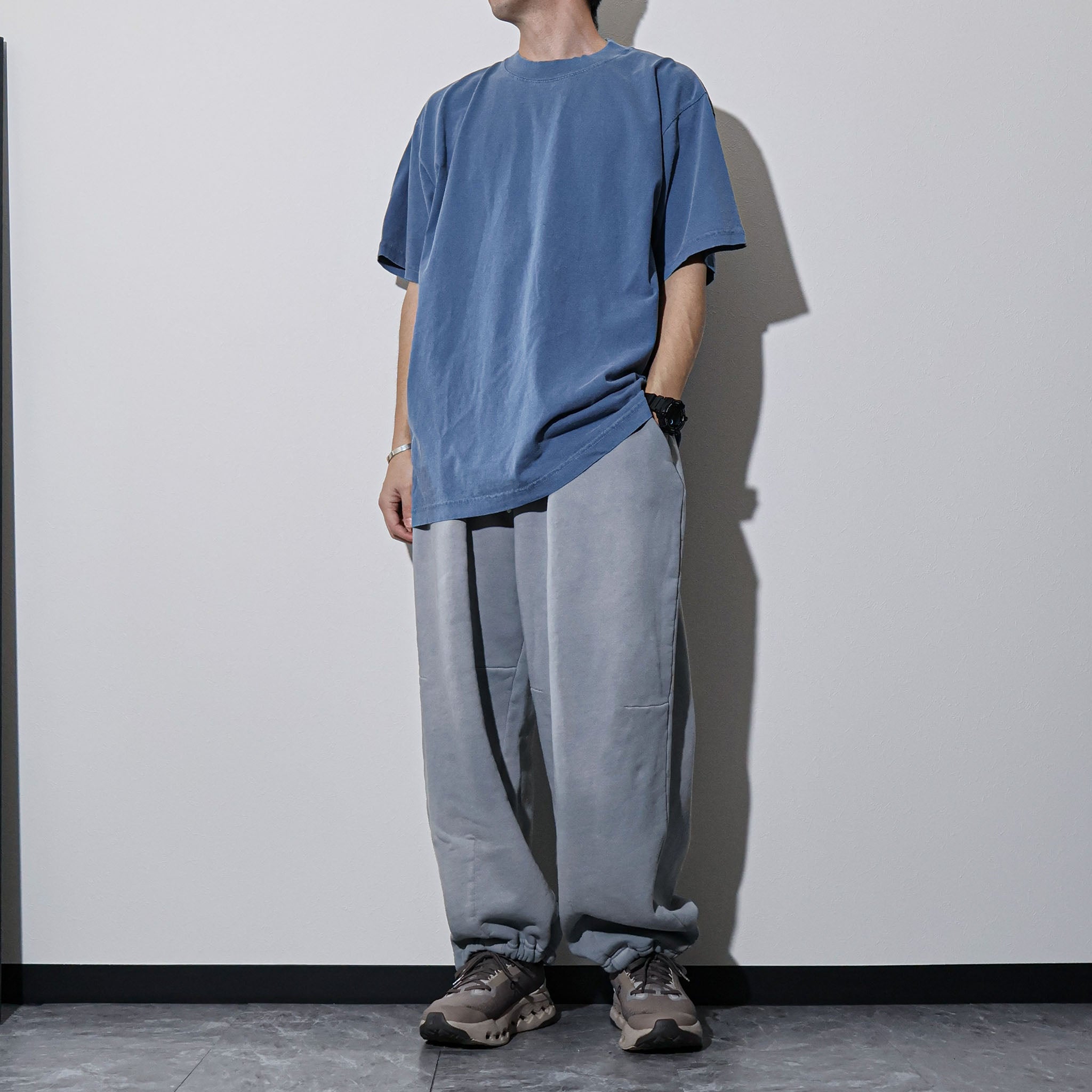 SHAKA WEAR / 7.5 OZ MAX HEAVYWEIGHT GARMENTDYE TEE