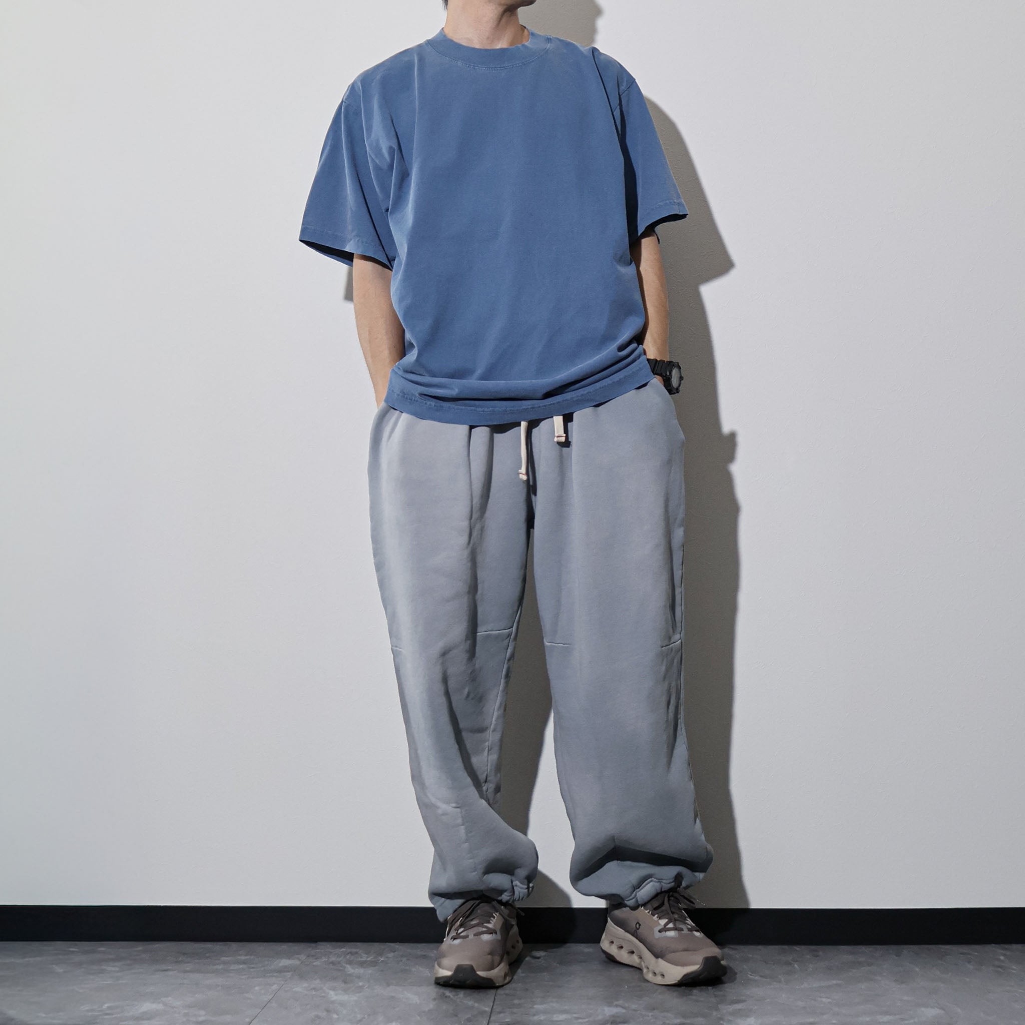 SHAKA WEAR / 7.5 OZ MAX HEAVYWEIGHT GARMENTDYE TEE