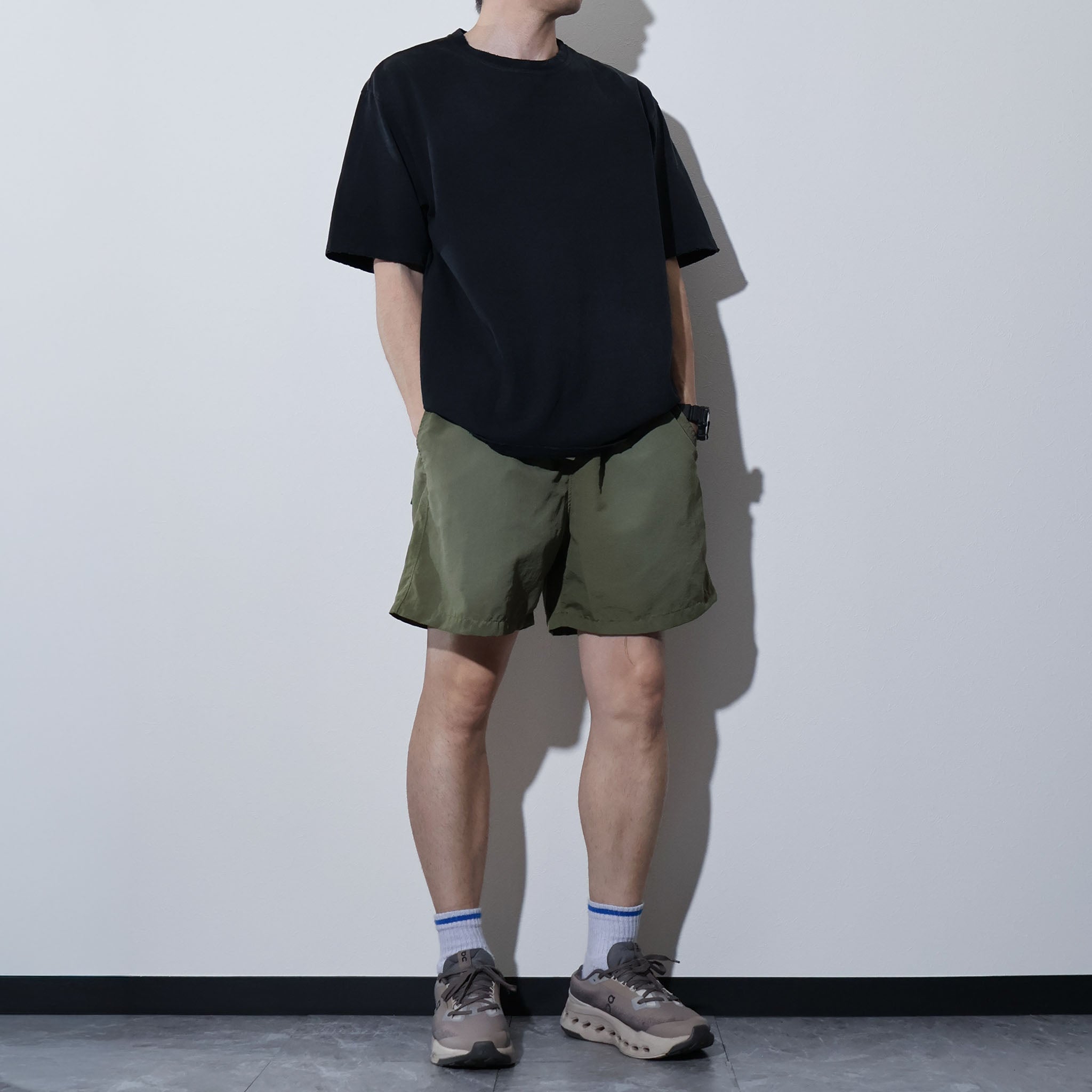 MOOJIMOOJI / CLASSIC NYLON SHORTS