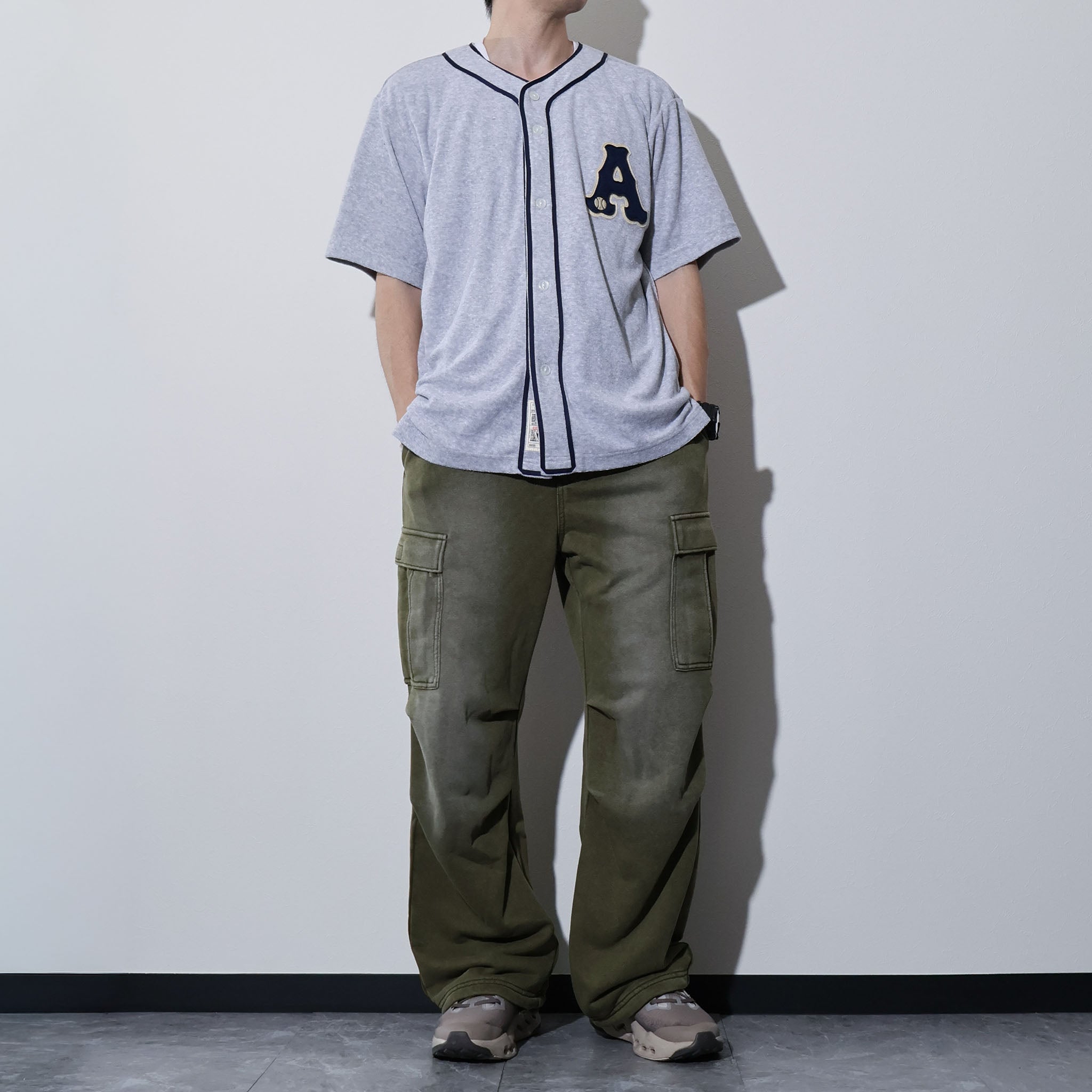 HOUSTON / 41324 PILE BASEBALL SHIRT - TRUTH
