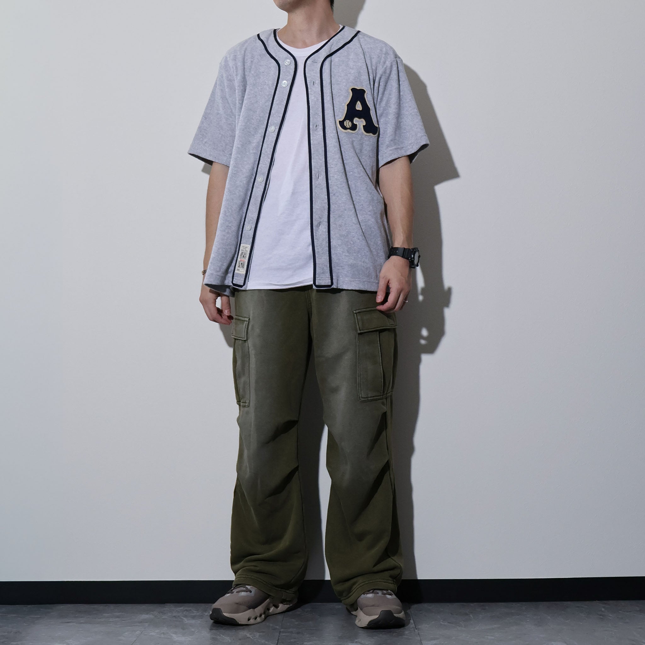 HOUSTON / 41324 PILE BASEBALL SHIRT - TRUTH