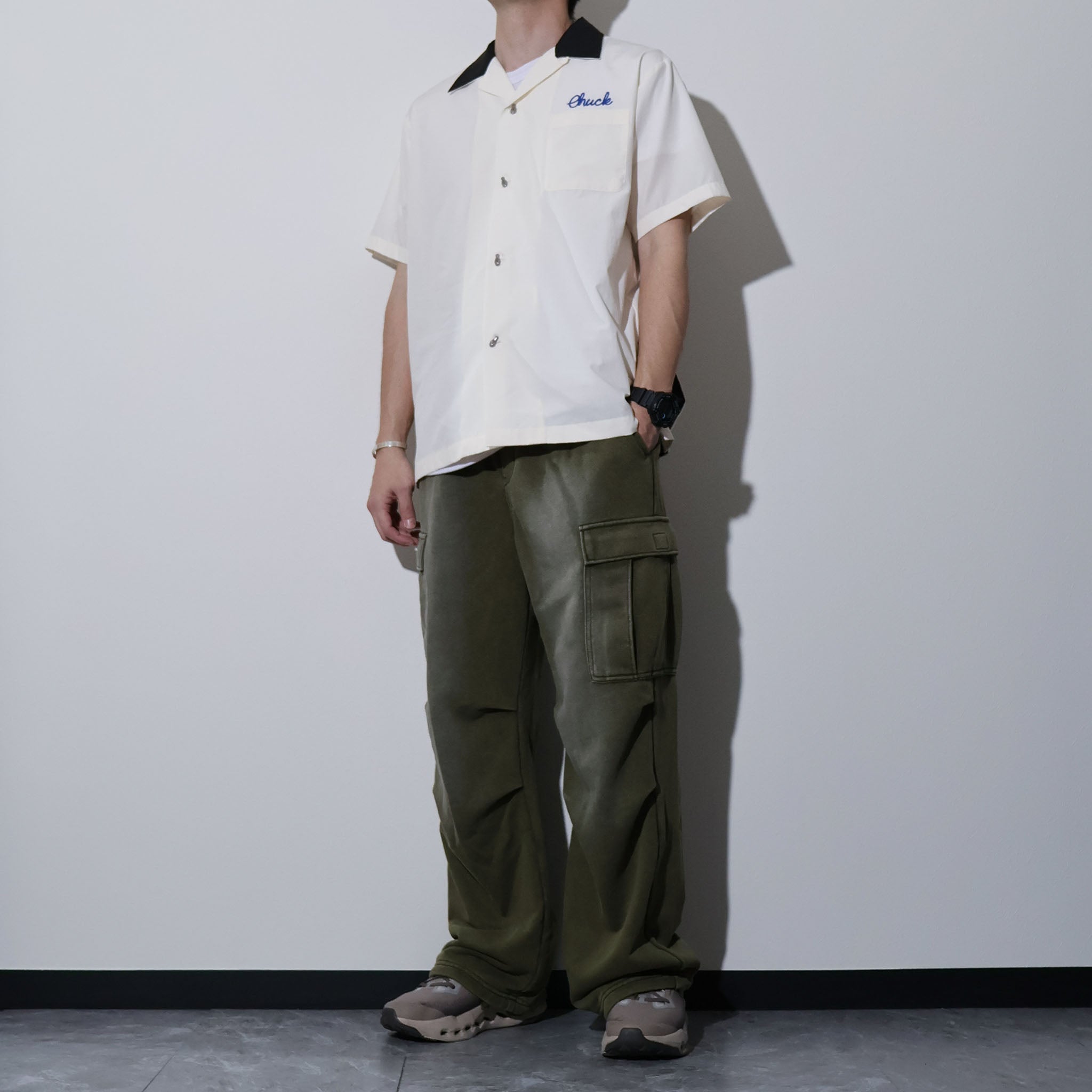 HOUSTON / 41320 BROAD BOWLING SHIRT (BOL's) - TRUTH