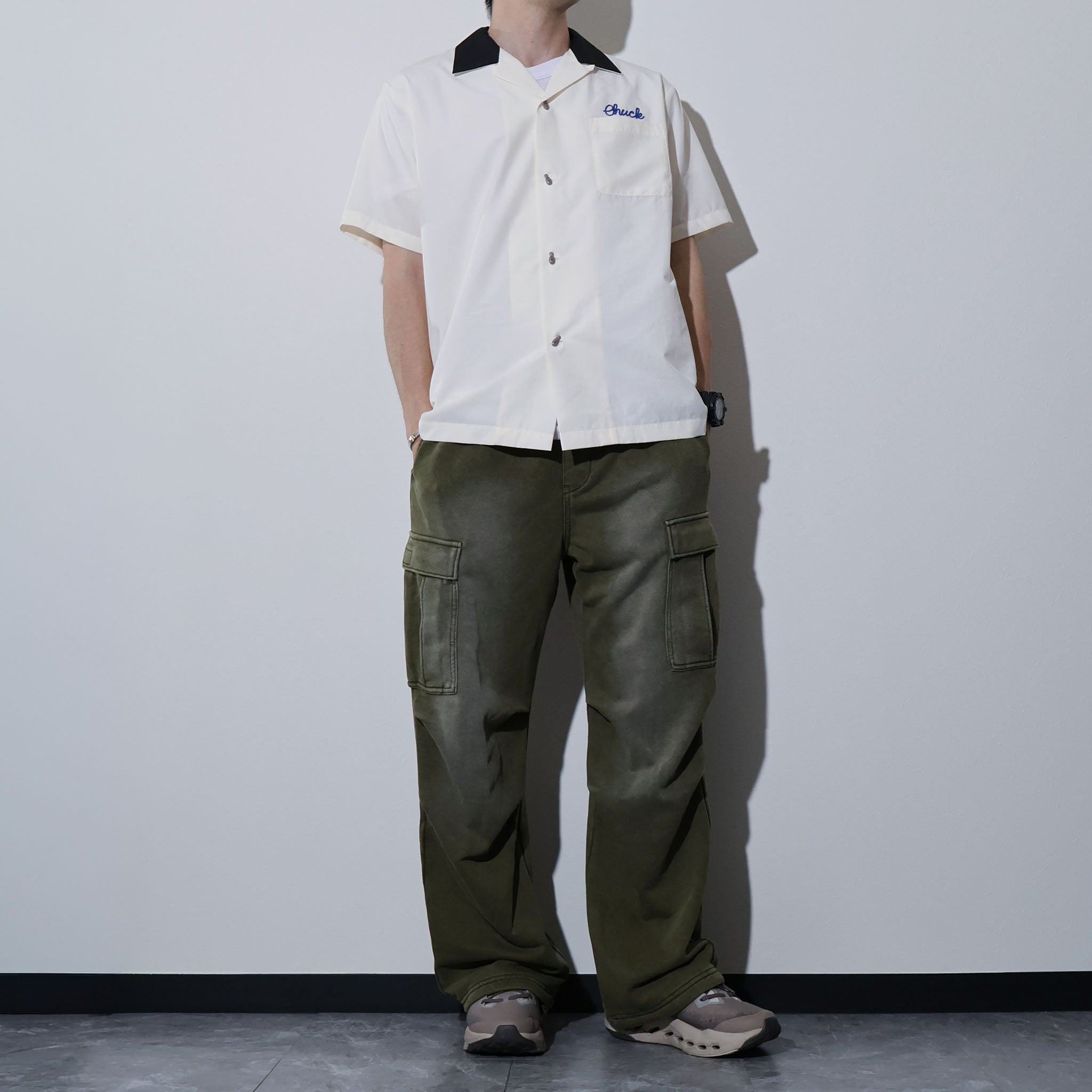 HOUSTON / 41320 BROAD BOWLING SHIRT (BOL's) - TRUTH