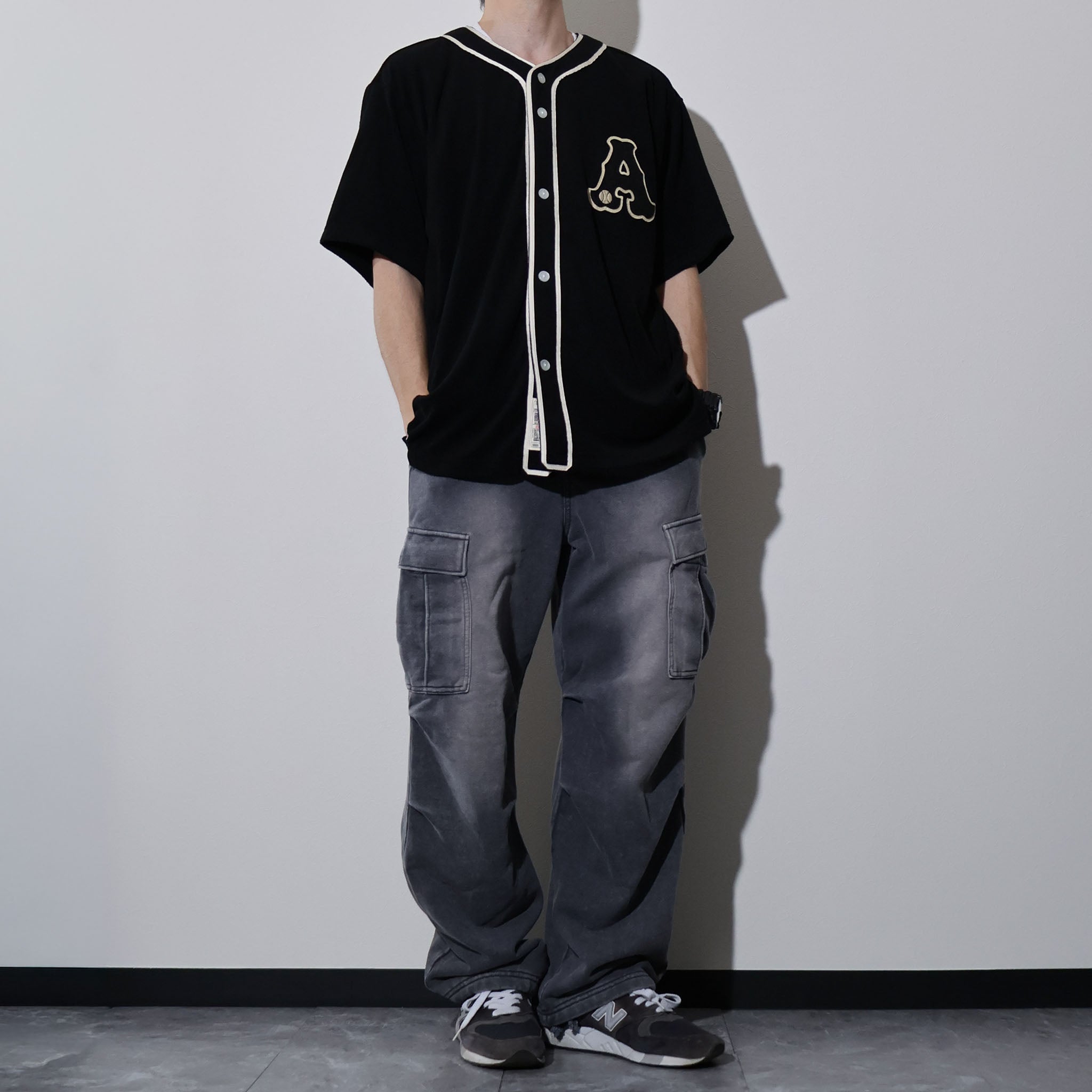 HOUSTON / 41324 PILE BASEBALL SHIRT - TRUTH