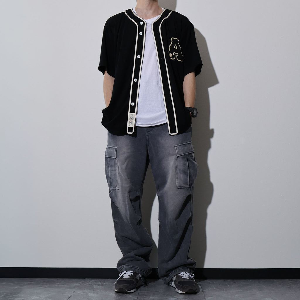HOUSTON / 41324 PILE BASEBALL SHIRT - TRUTH