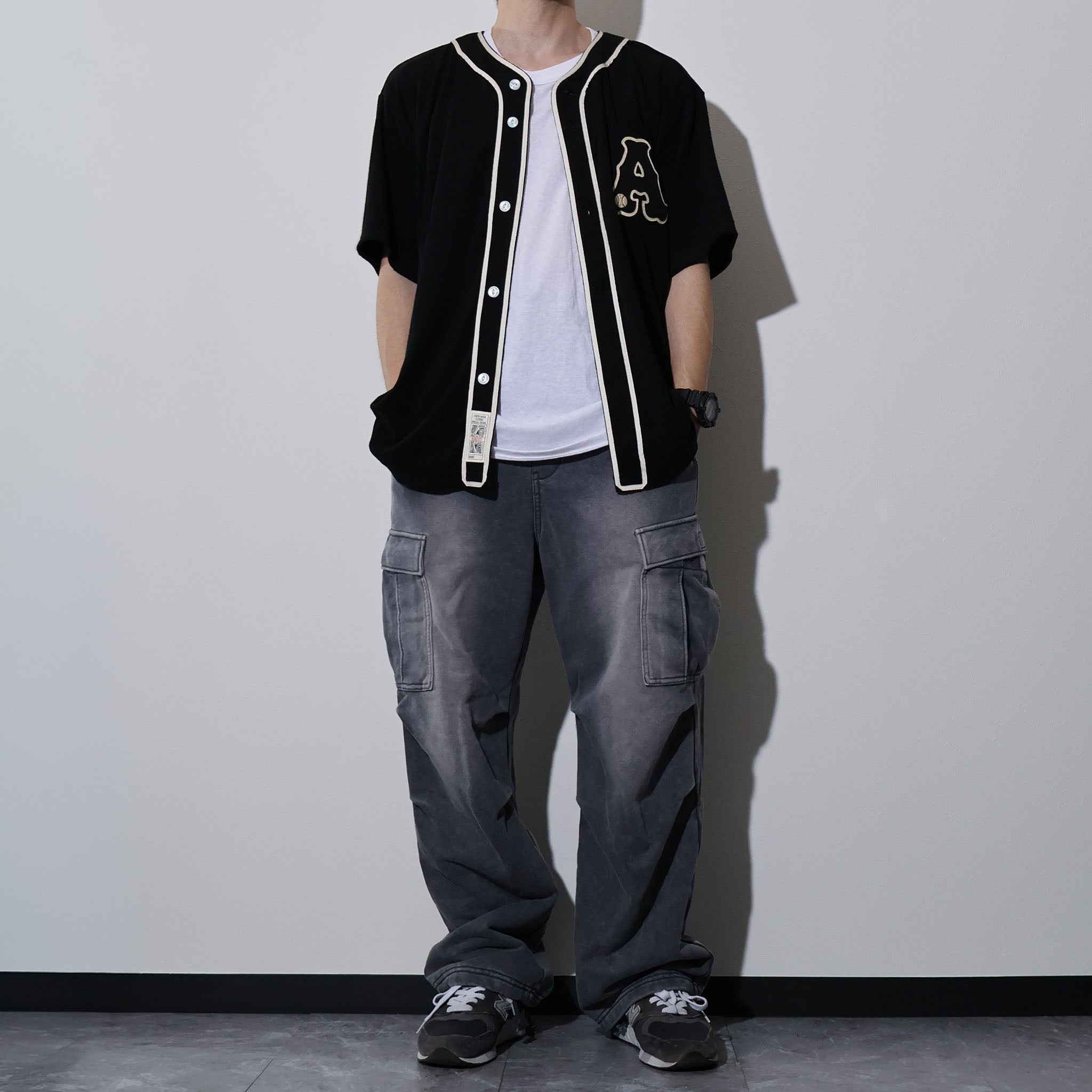HOUSTON / 41324 PILE BASEBALL SHIRT - TRUTH