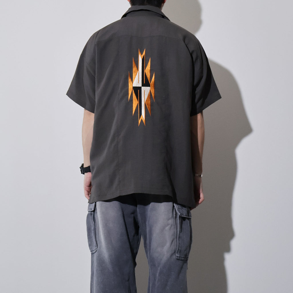 HOUSTON / 41331 LINEN CHIMAYO SHIRT - TRUTH