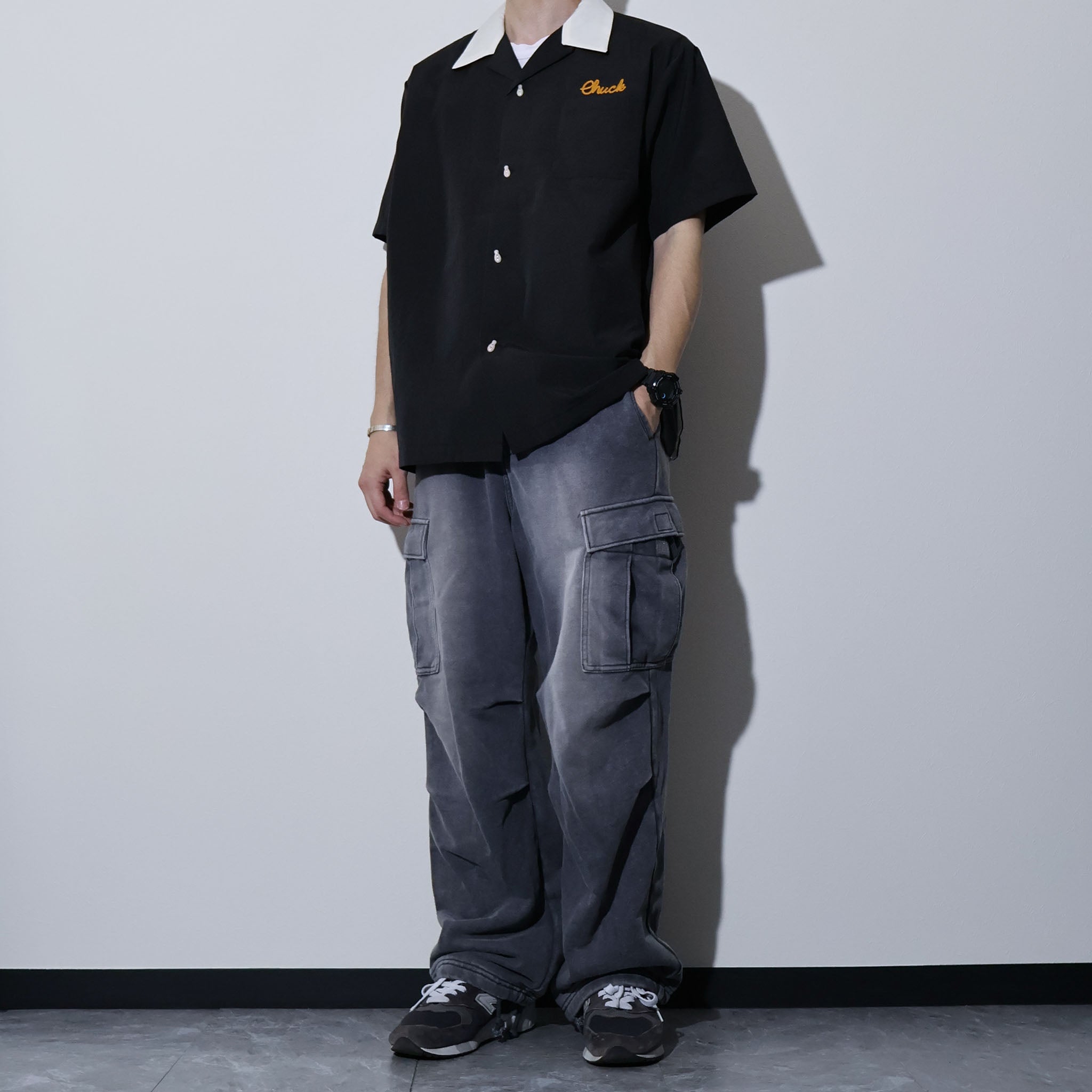 HOUSTON / 41320 BROAD BOWLING SHIRT (BOL's) - TRUTH