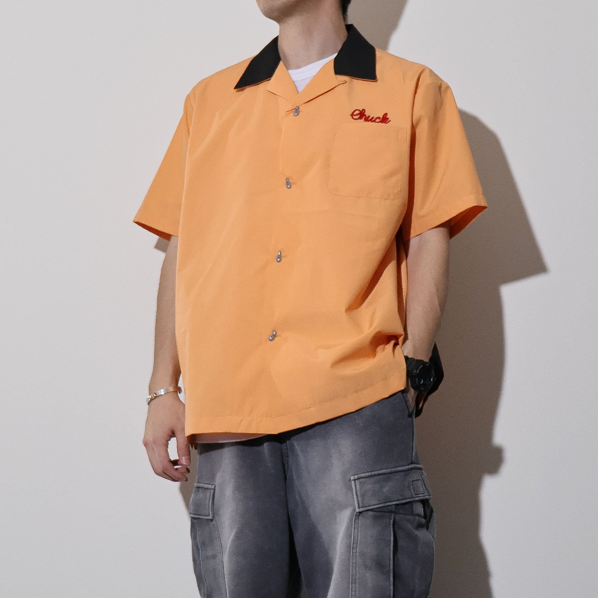 HOUSTON / 41320 BROAD BOWLING SHIRT (BOL's) - TRUTH