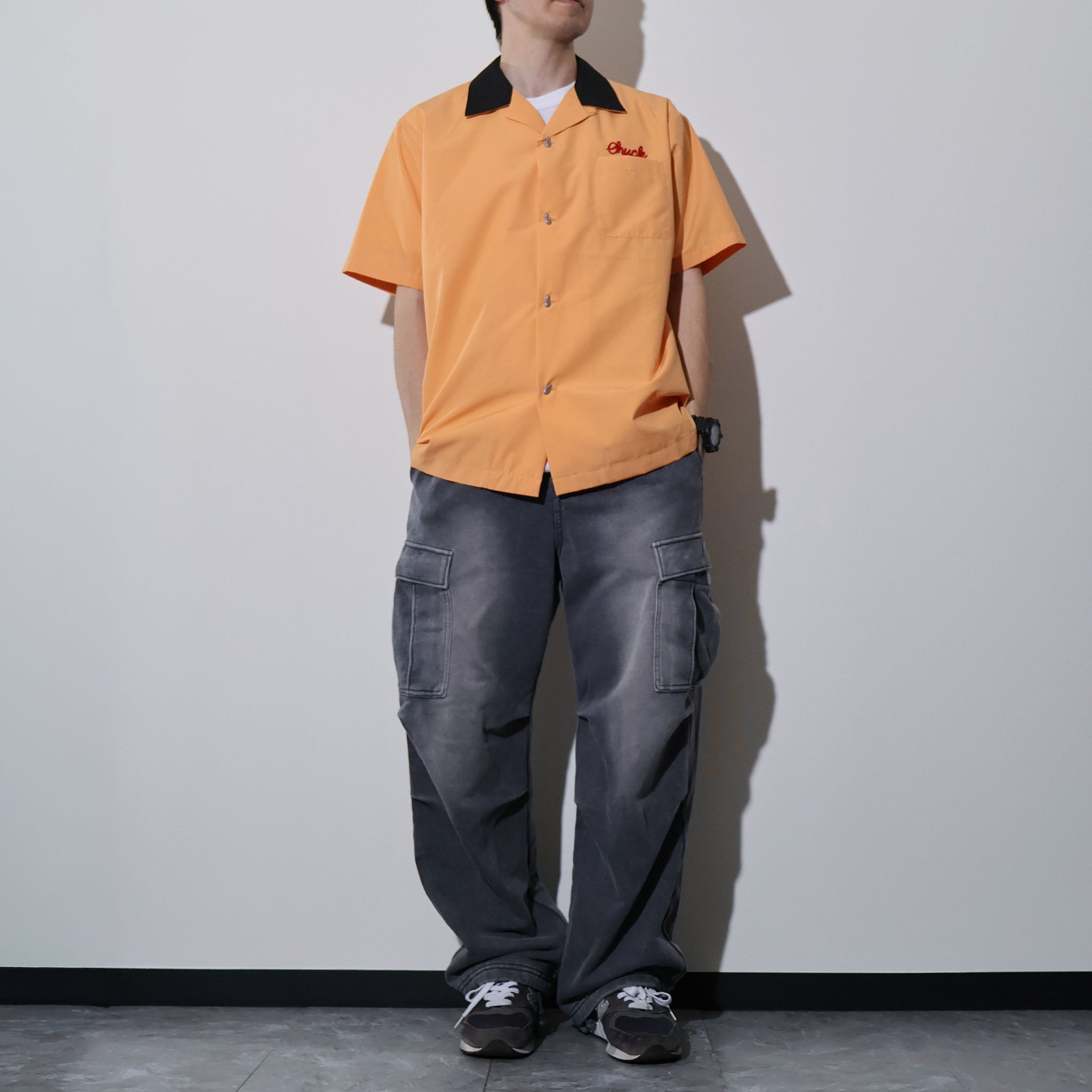 HOUSTON / 41320 BROAD BOWLING SHIRT (BOL's) - TRUTH