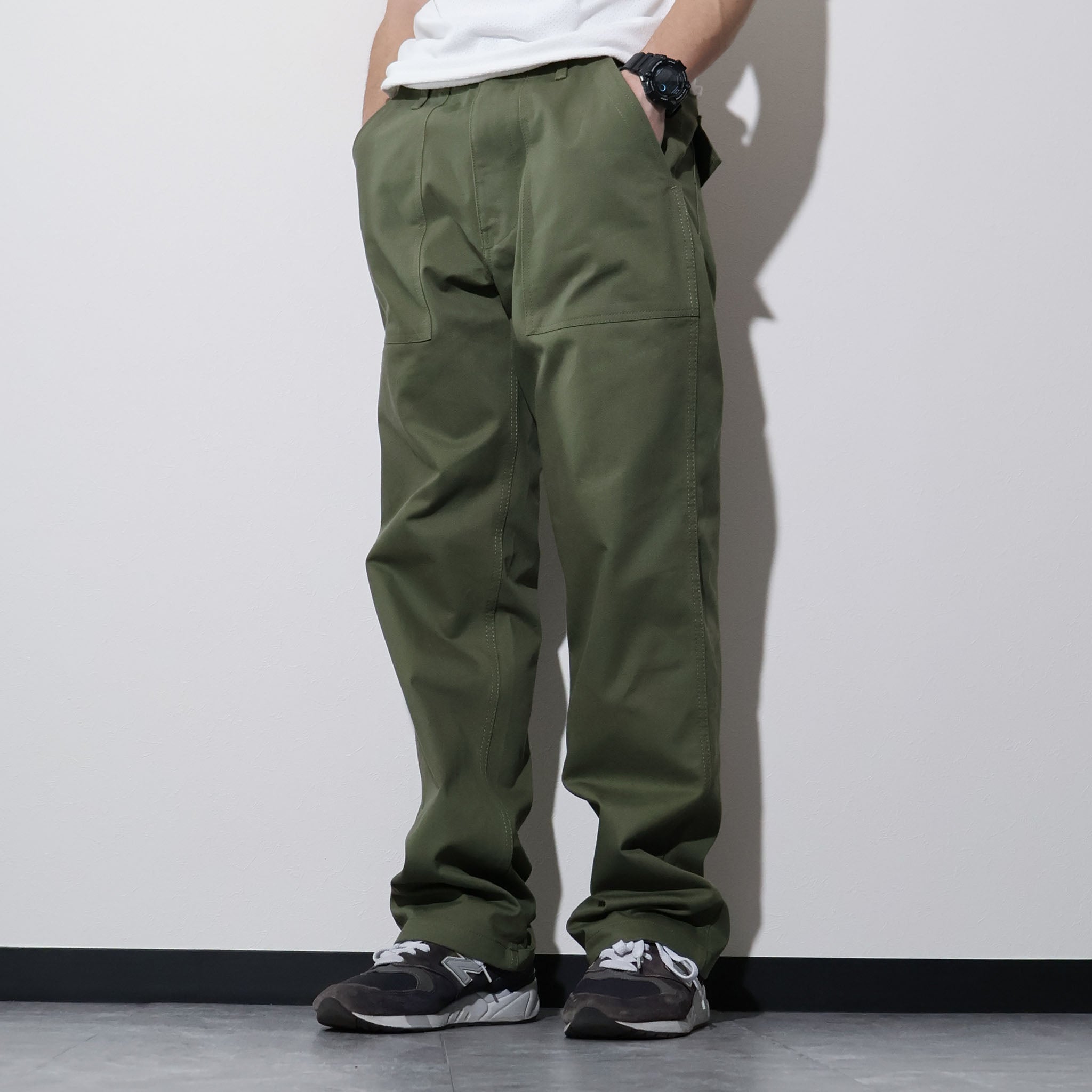 HOUSTON / 10173 U.S. COTTON FATIGUE PANTS - TRUTH