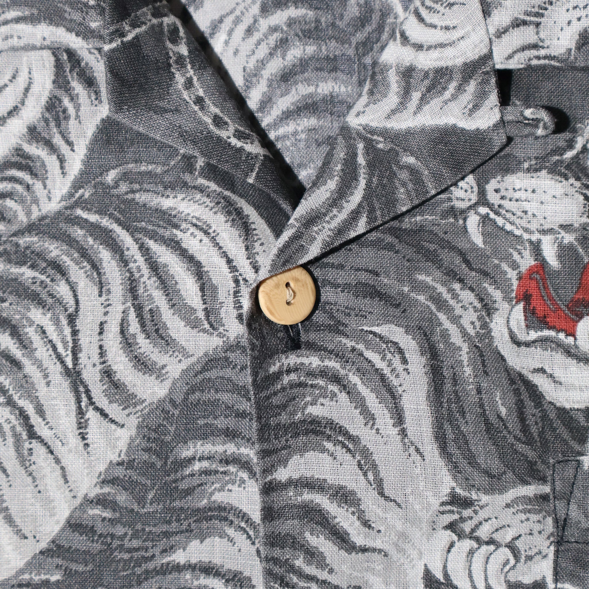 HOUSTON / 41356 SPECIAL DYED LINEN ALOHA SHIRT (百虎) MADE IN JAPAN - TRUTH